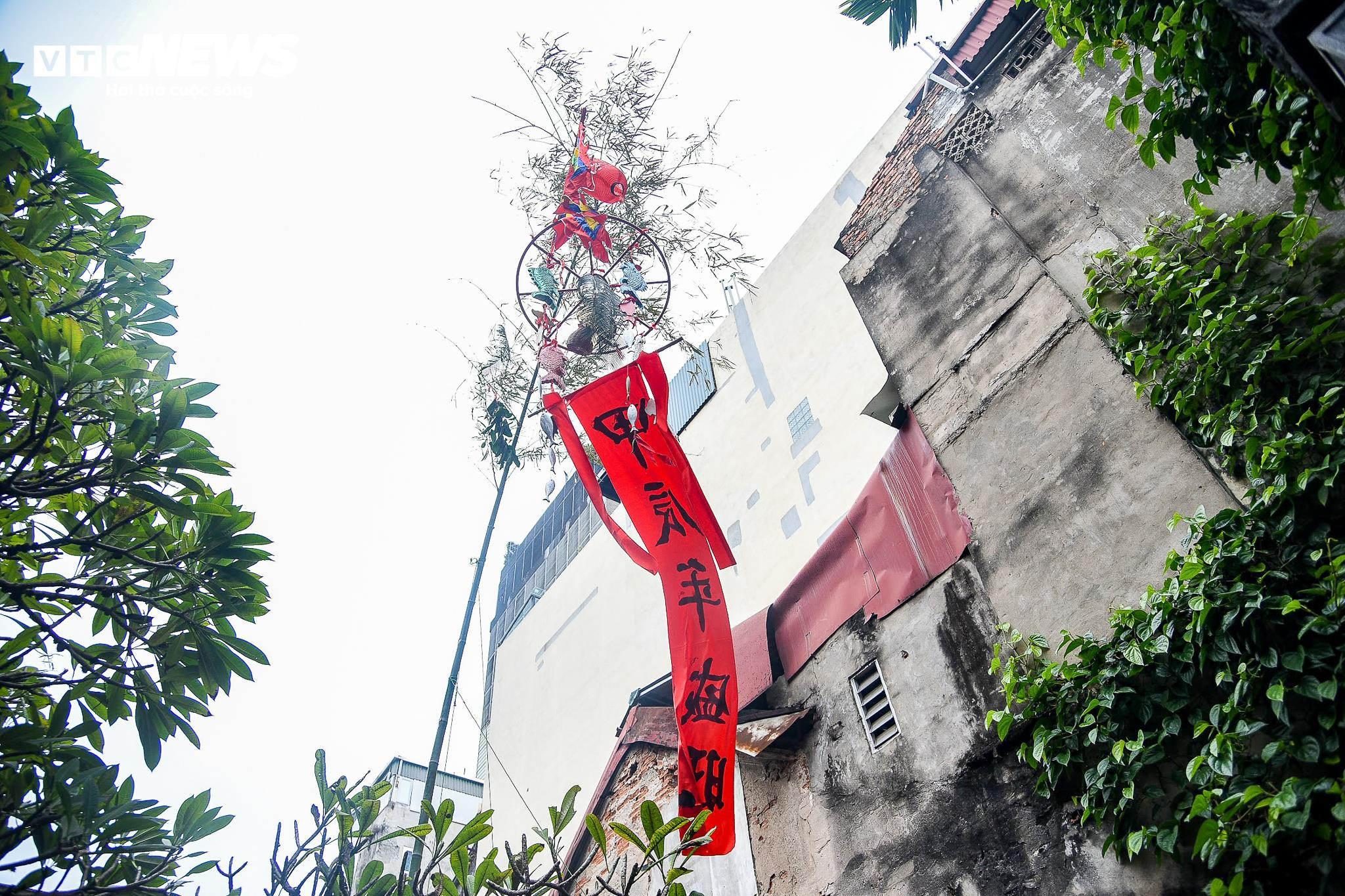 Hơn 100 người mặc áo dài truyền thống, tái hiện Tết xưa trên phố cổ Hà Nội - 13