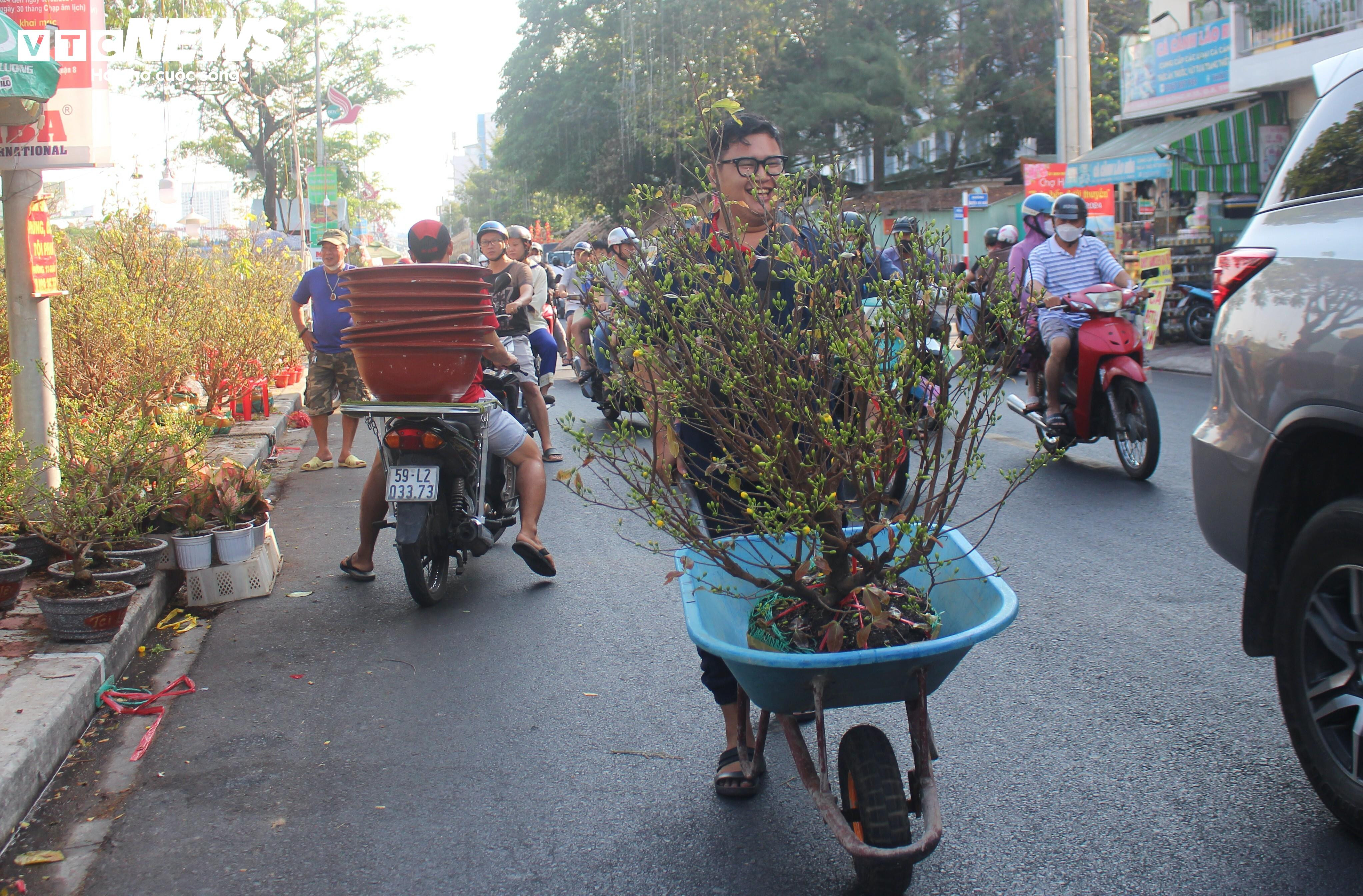 Phiên chợ hoa đặc biệt ngày giáp Tết ở TP.HCM - 7