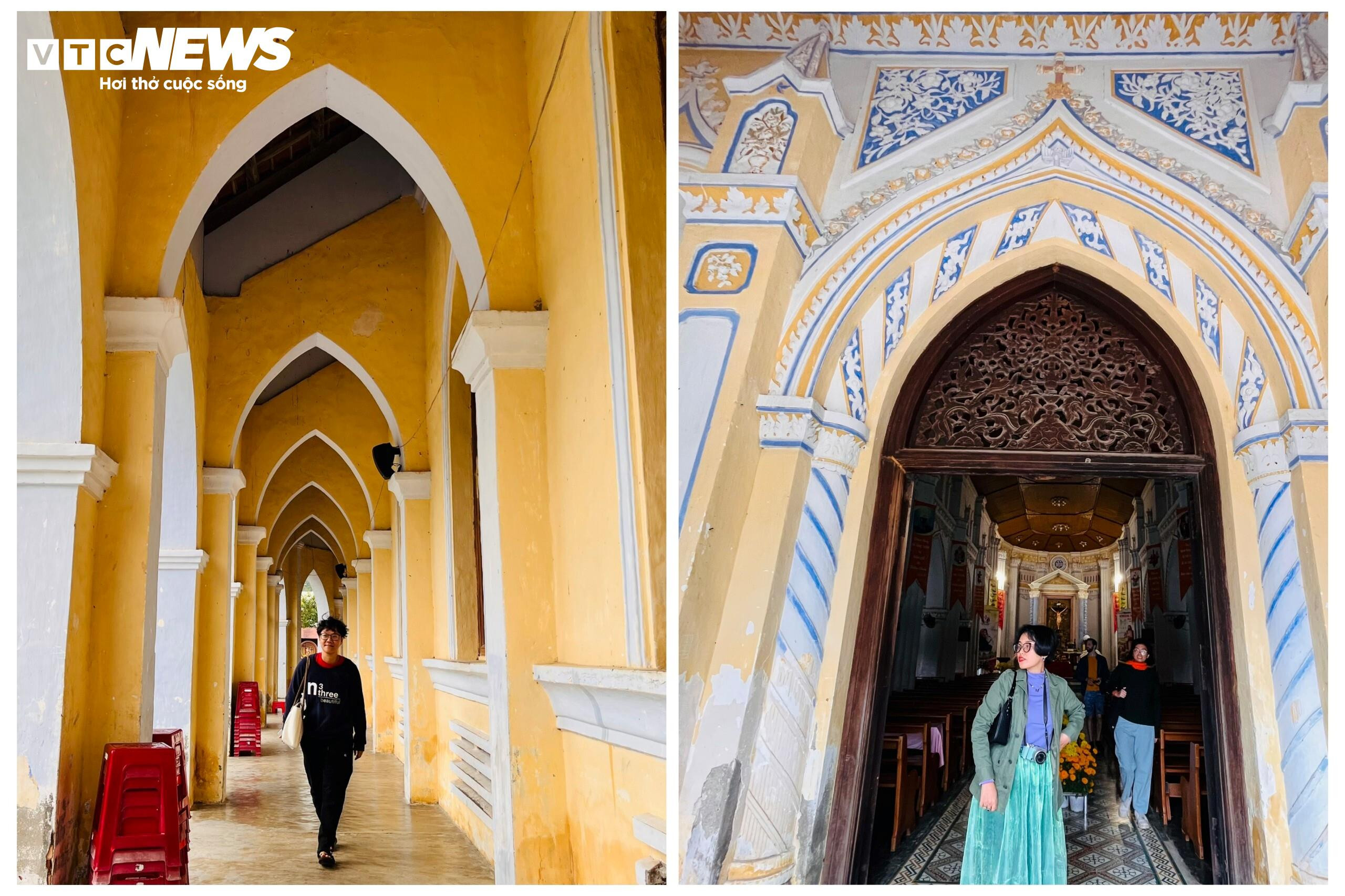 Du khách thích thú 'check-in' nhà thờ cổ hơn 130 năm tuổi ở Phú Yên - 5