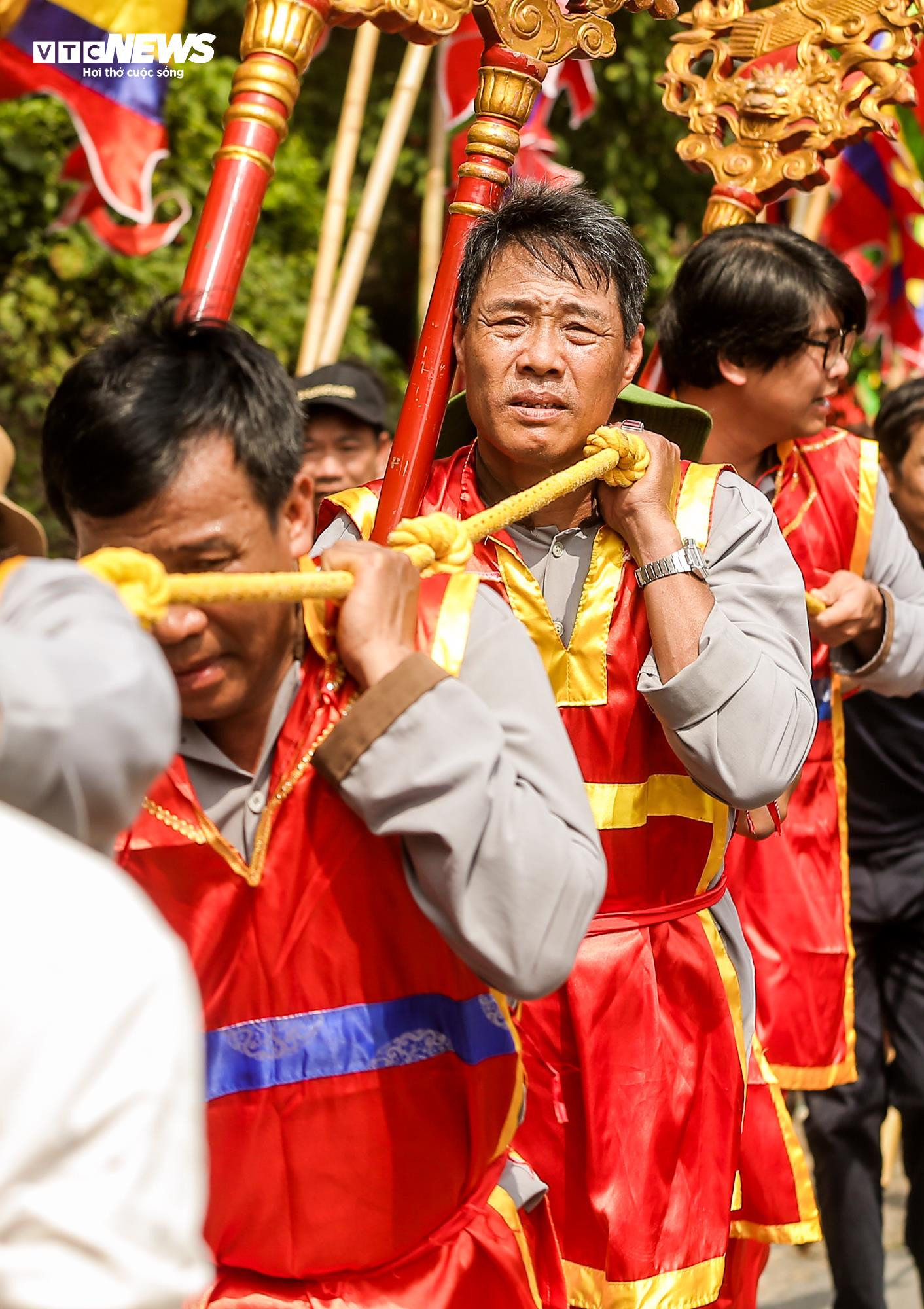 207 thuyền, 60 trai tráng tham gia rước nước ngày khai hội chùa Tam Chúc - 13