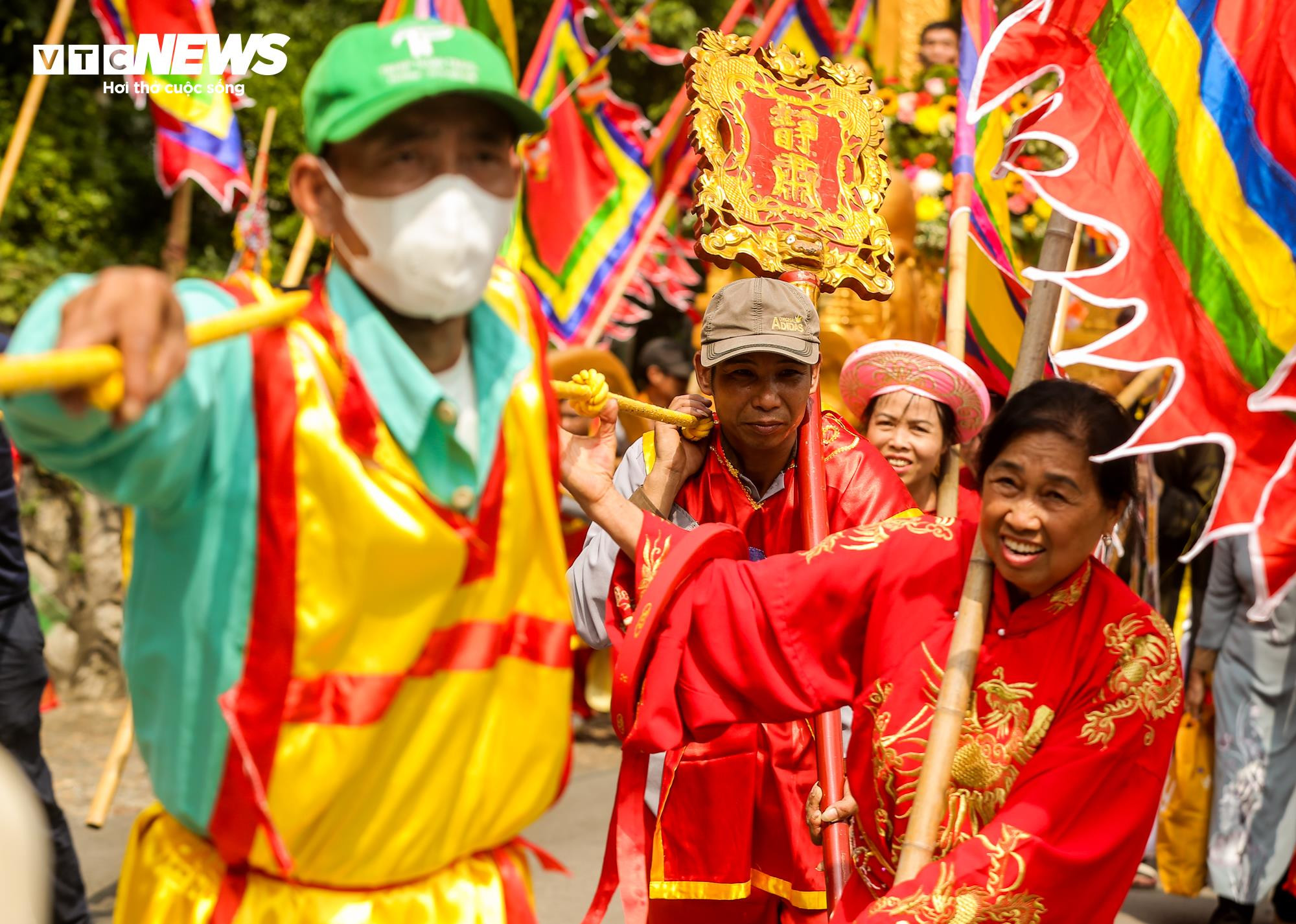 207 thuyền, 60 trai tráng tham gia rước nước ngày khai hội chùa Tam Chúc - 16