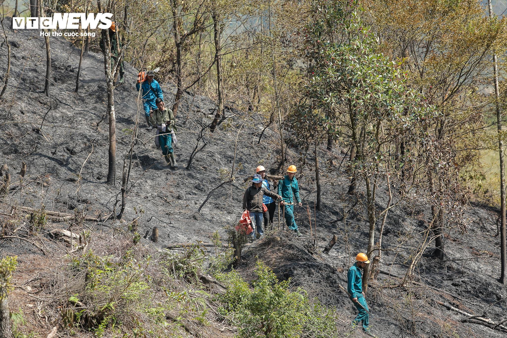 Bữa cơm vội vàng của những chiến sỹ ngăn 'giặc lửa' ở Vườn quốc gia Hoàng Liên - 2
