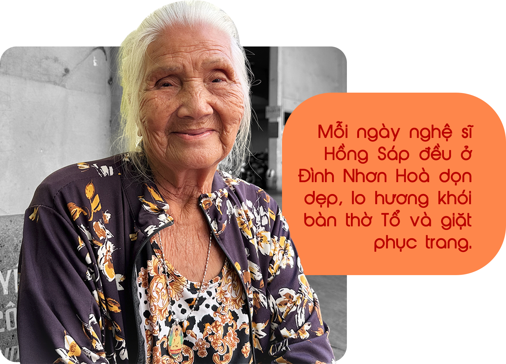 'Bà điên' Hồng Sáp: 88 tuổi 'chạy ăn' từng bữa, bị mỉa mai vô phúc con không lo - 2