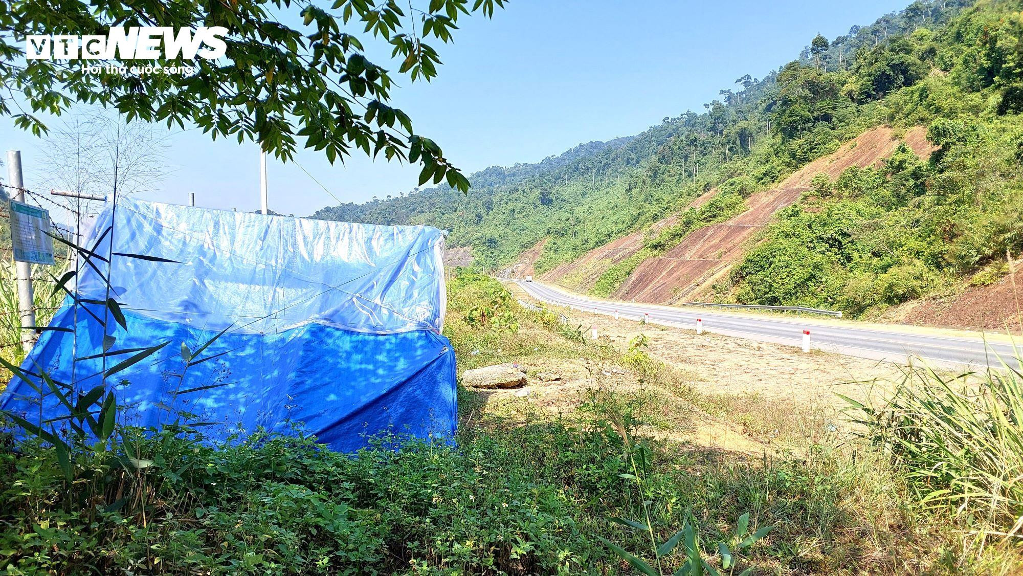 Dân ngang nhiên phá rào, đưa xe máy vào cao tốc La Sơn - Túy Loan - 10