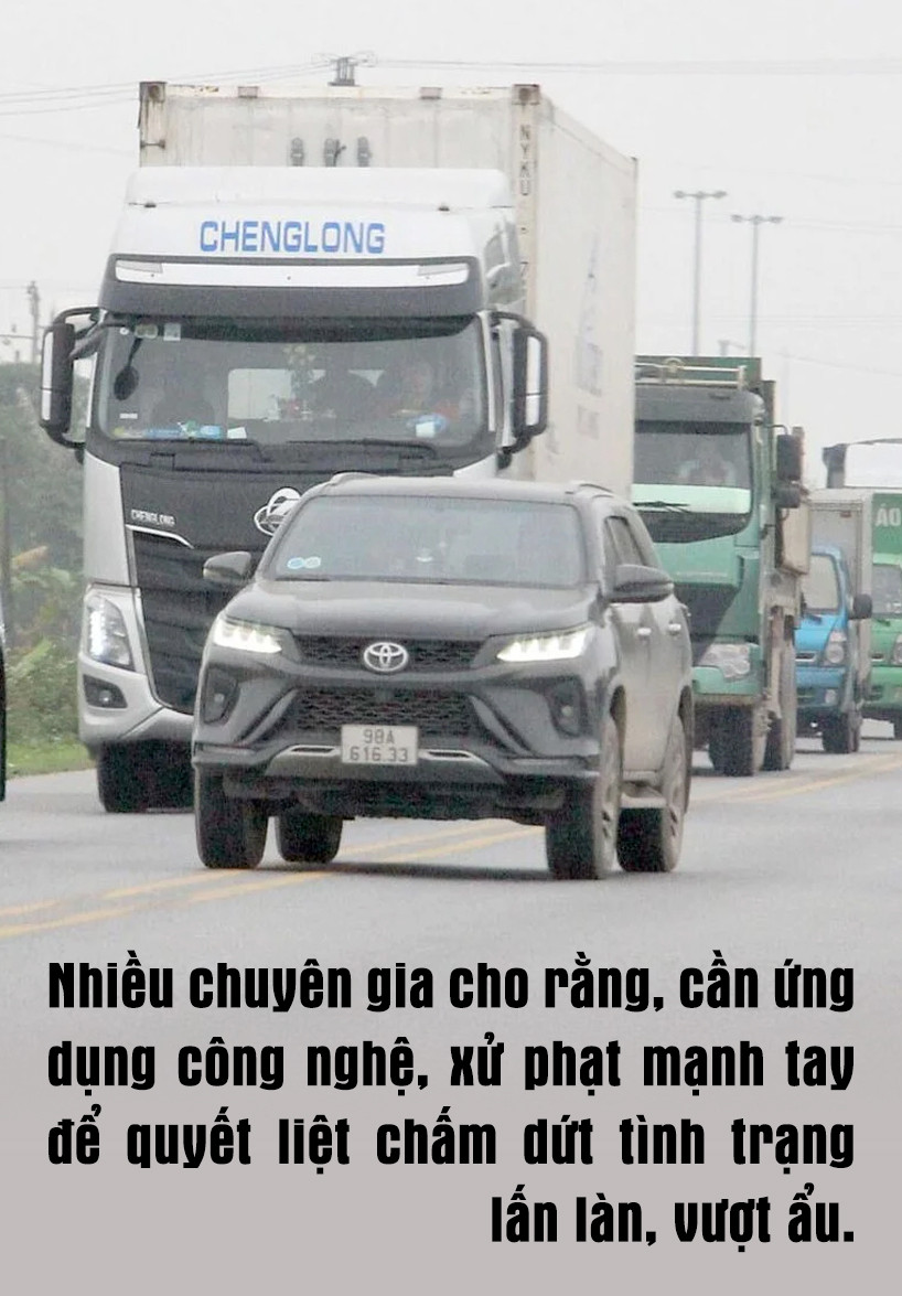 Đề xuất xử phạt mạnh tay, tài xế không dám lấn làn, vượt ẩu - 3