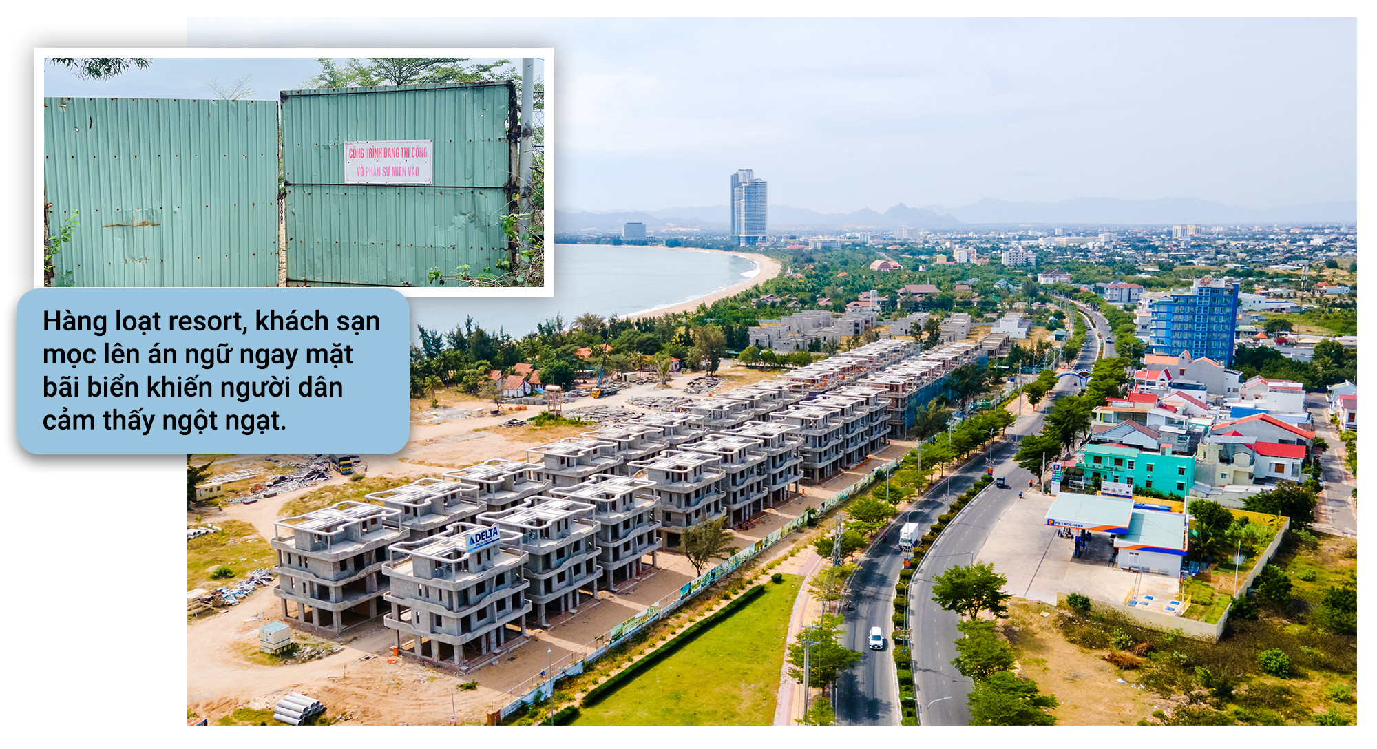 Chậm tiến độ, resort bỏ hoang bủa vây đường xuống biển của dân - 2
