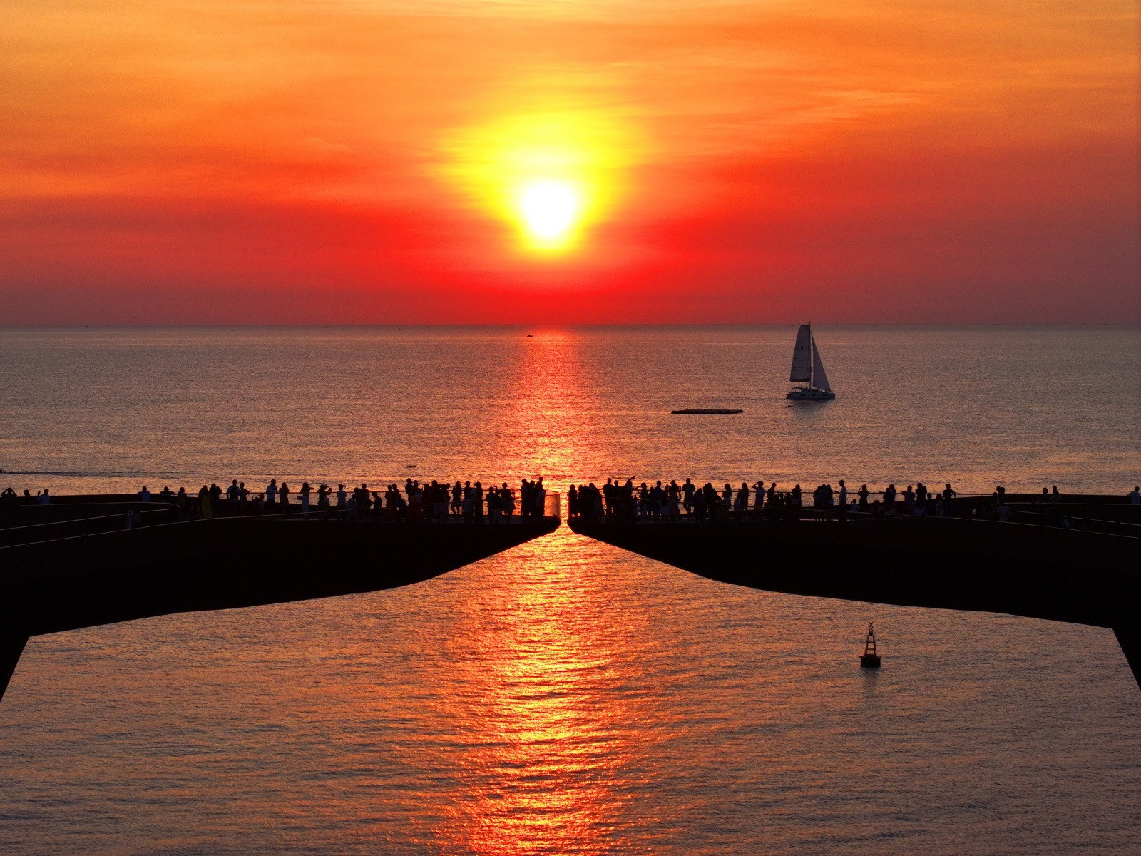 Cầu Hôn ra mắt cuối năm 2023, ngày càng thu hút khách sau khi được hãng tin CNN của Mỹ đăng tải bài viết giới thiệu. (Ảnh: Minh Quân)