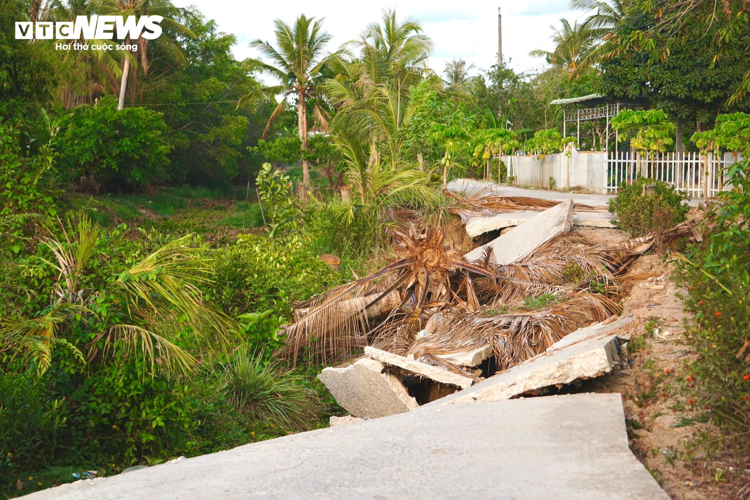 Kênh, rạch cạn khô, đường nứt toác giữa tâm vùng hạn mặn Cà Mau - 6