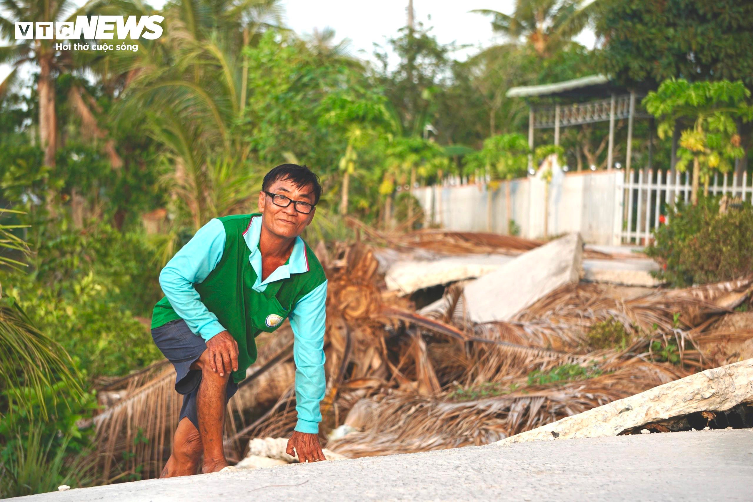 Kênh, rạch cạn khô, đường nứt toác giữa tâm vùng hạn mặn Cà Mau - 8