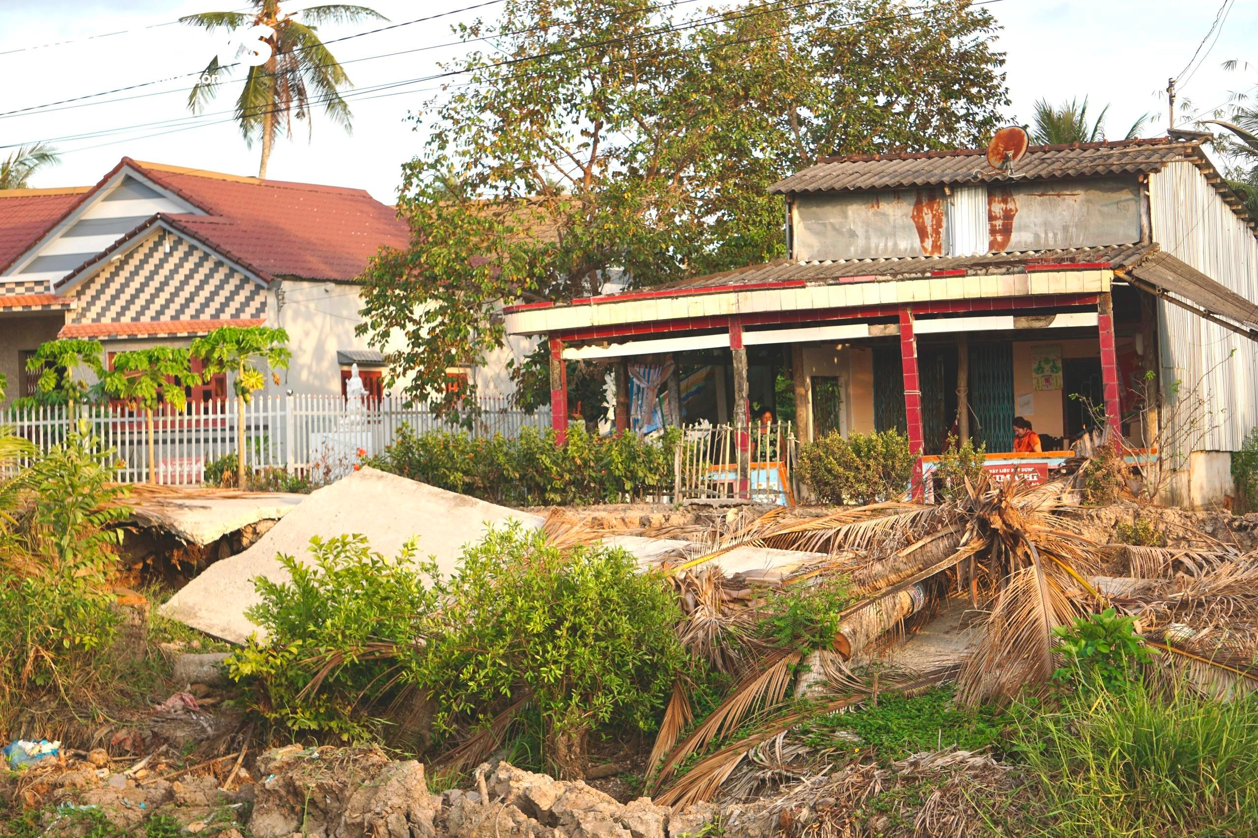 Kênh, rạch cạn khô, đường nứt toác giữa tâm vùng hạn mặn Cà Mau - 10