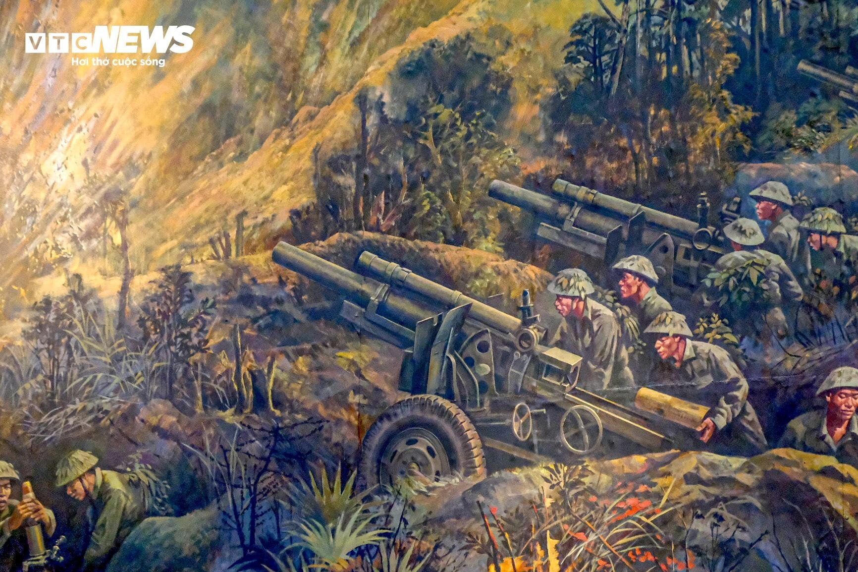 Chiêm ngưỡng bức tranh panorama tái hiện Chiến thắng Điện Biên Phủ - 7