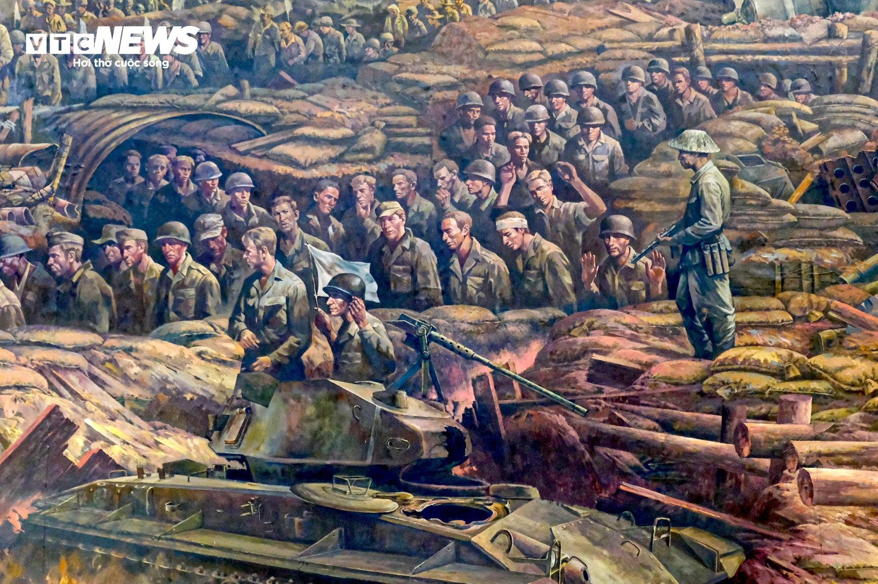 Chiêm ngưỡng bức tranh panorama tái hiện Chiến thắng Điện Biên Phủ - 10