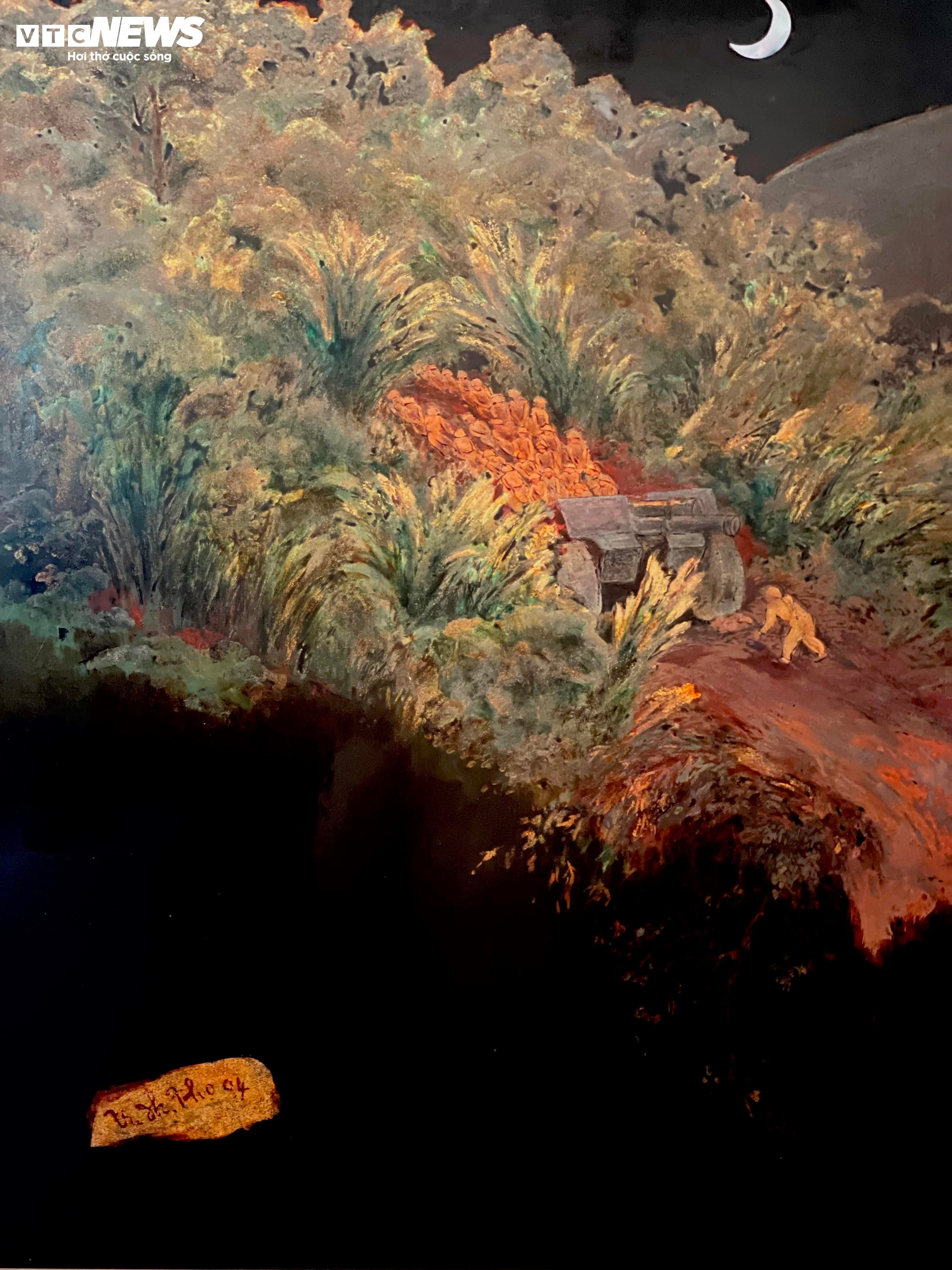 Tái hiện Chiến dịch Điện Biên Phủ hào hùng qua tranh vẽ - 4