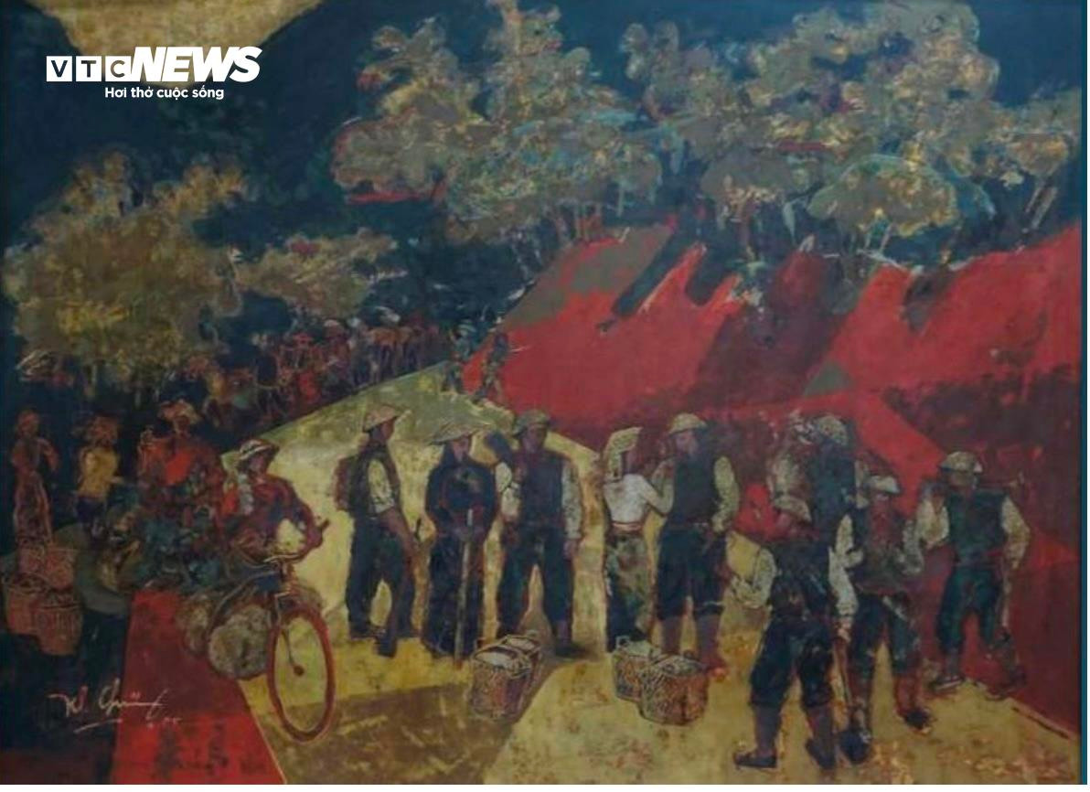 Tái hiện Chiến dịch Điện Biên Phủ hào hùng qua tranh vẽ - 2