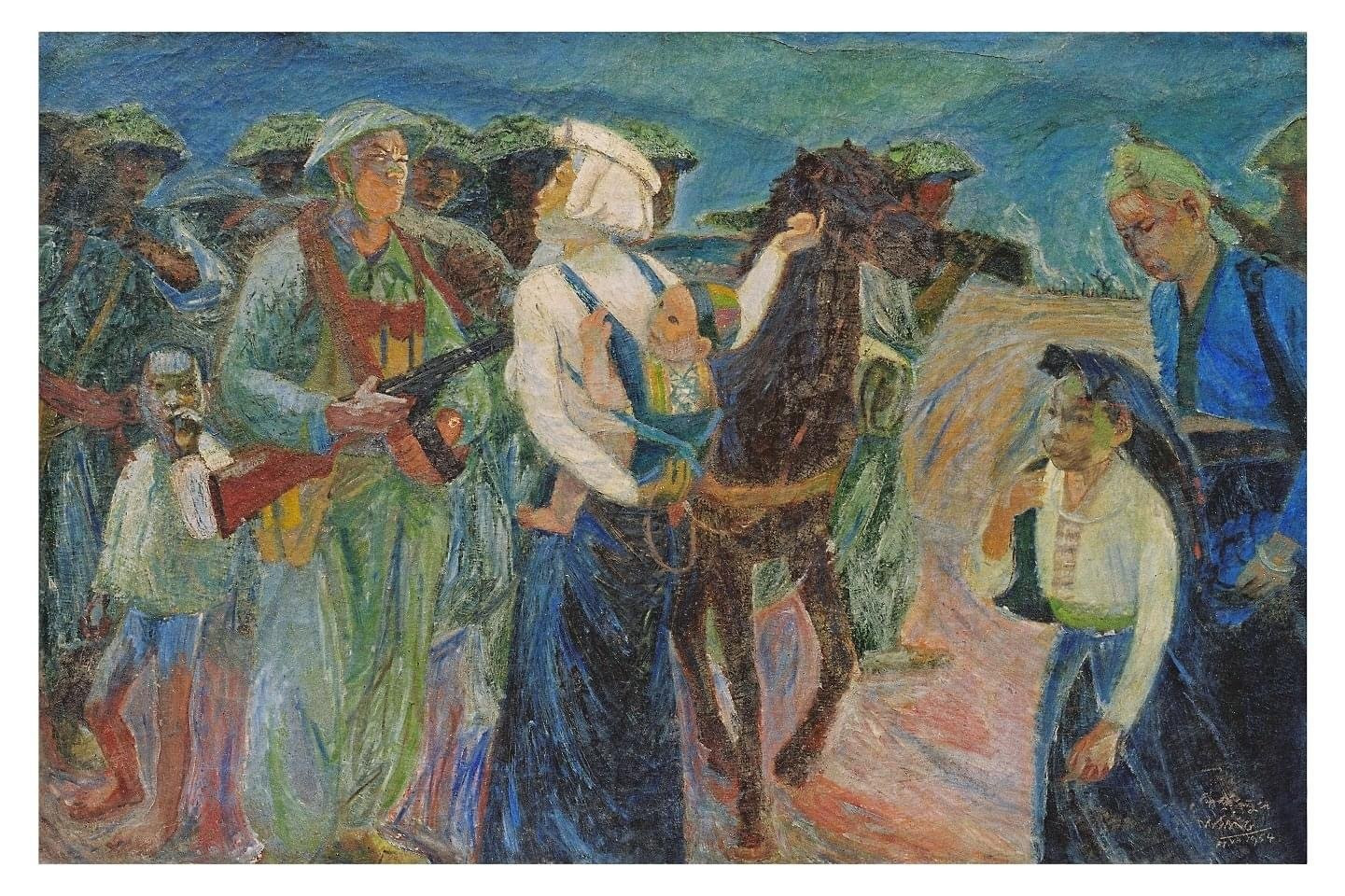 Tái hiện Chiến dịch Điện Biên Phủ hào hùng qua tranh vẽ - 7