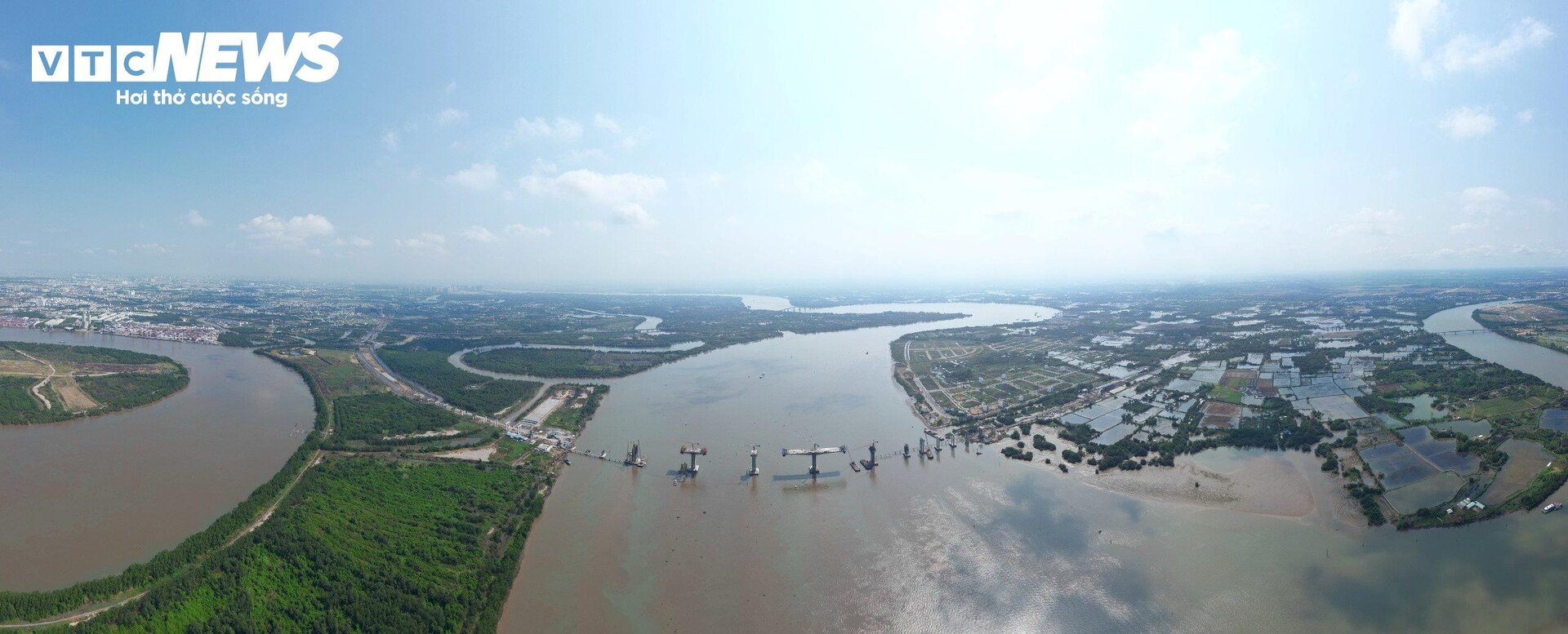 Cầu 6.950 tỷ nối TP.HCM và Đồng Nai sau gần 2 năm thi công - 14