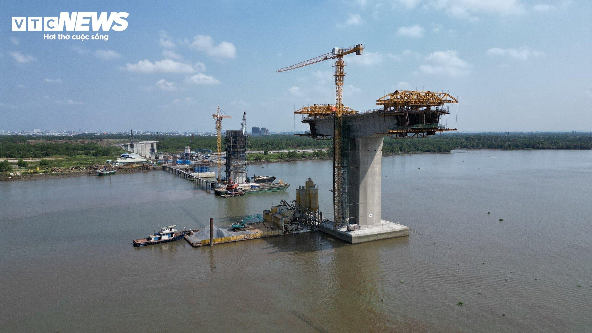 Cầu 6.950 tỷ nối TP.HCM và Đồng Nai sau gần 2 năm thi công - 8