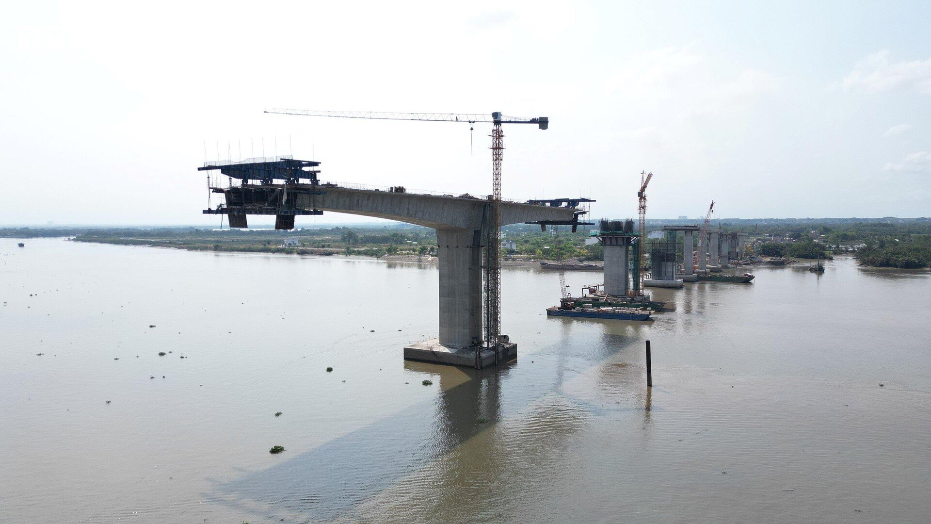 Cầu 6.950 tỷ nối TP.HCM và Đồng Nai sau gần 2 năm thi công - 9