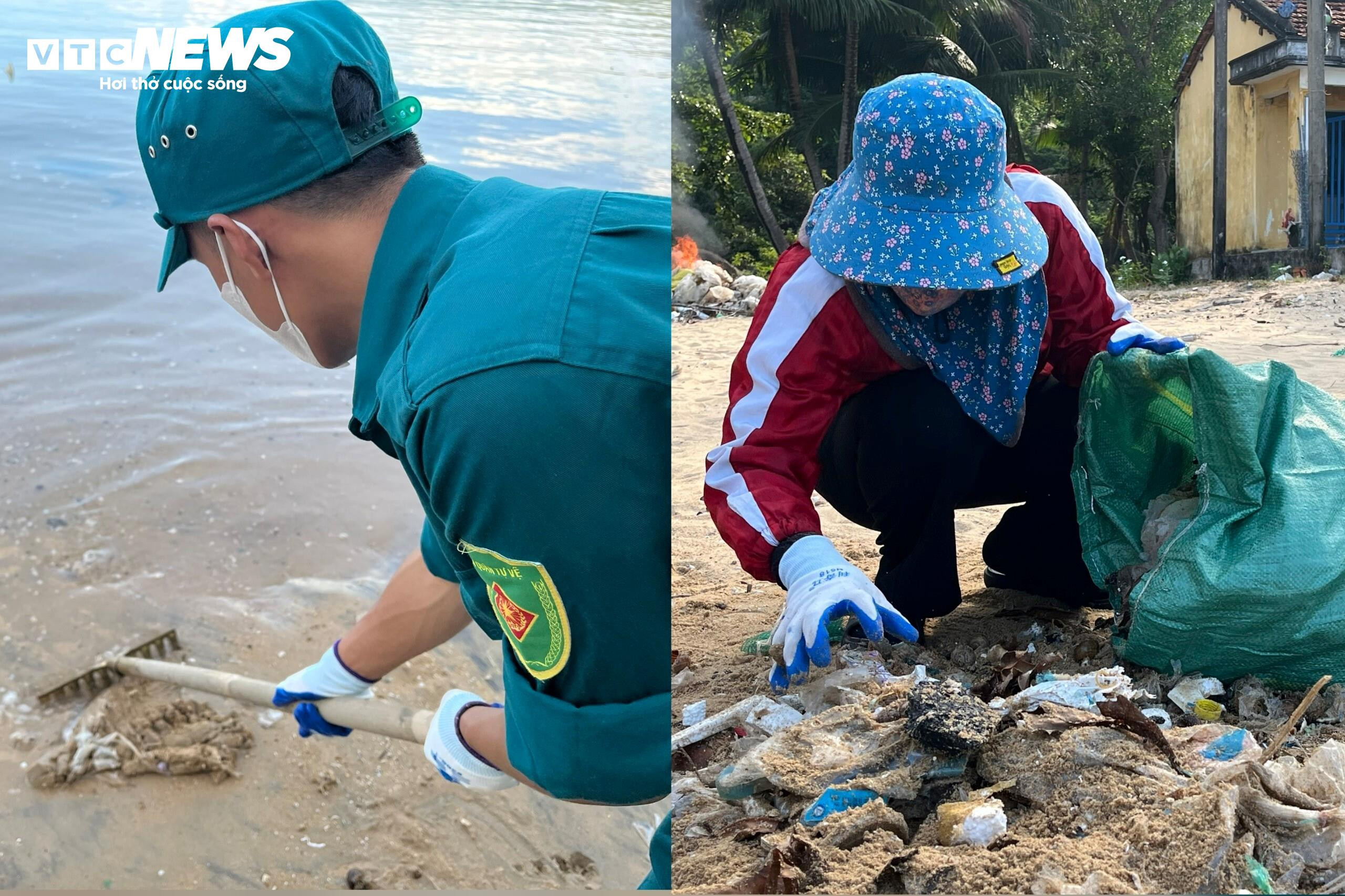 Vịnh Vũng Rô được dọn sạch rác sau phản ánh của báo chí - 6
