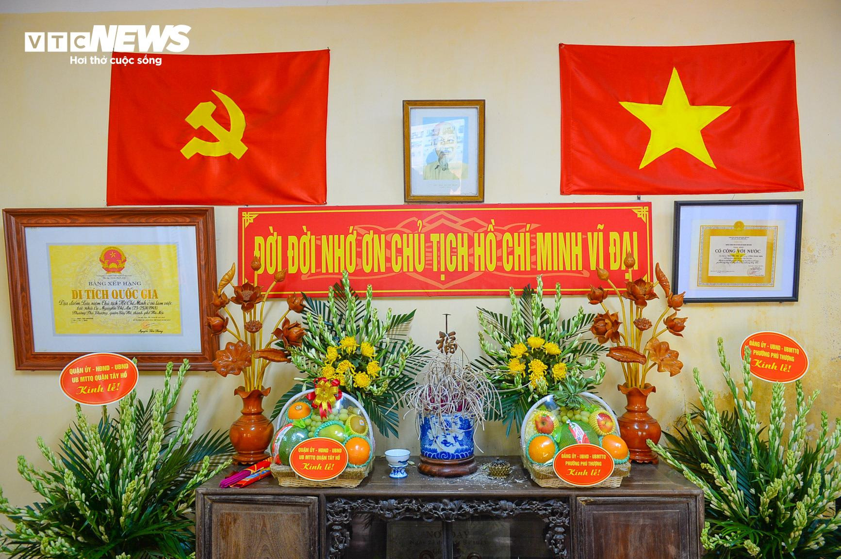 Ngôi nhà đầu tiên đón Bác về Hà Nội năm 1945, chuẩn bị cho ngày Quốc khánh 2/9 - 6