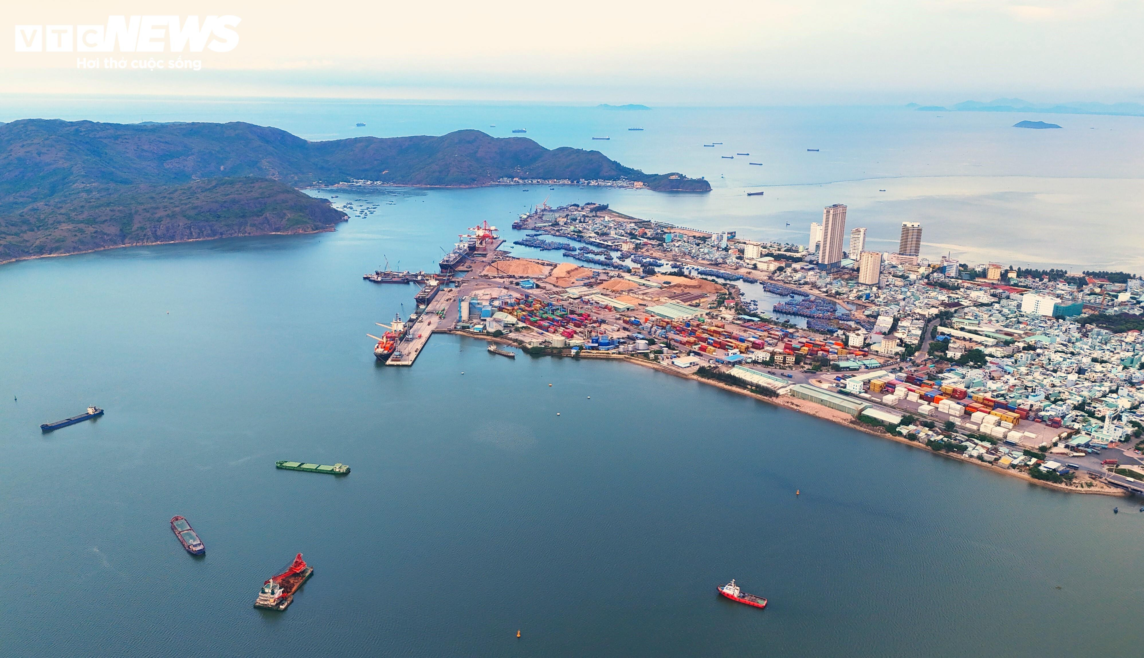 Ngắm vẻ nhộn nhịp 'trên bến dưới thuyền' tại cảng cá Quy Nhơn trước khi di dời - 1