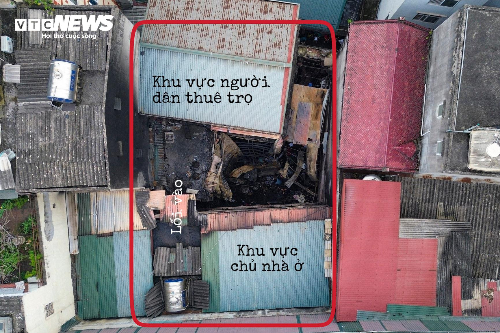 Chuồng cọp, lưới thép bủa vây khắp ngõ nhỏ có nhà trọ cháy ở Trung Kính - 2