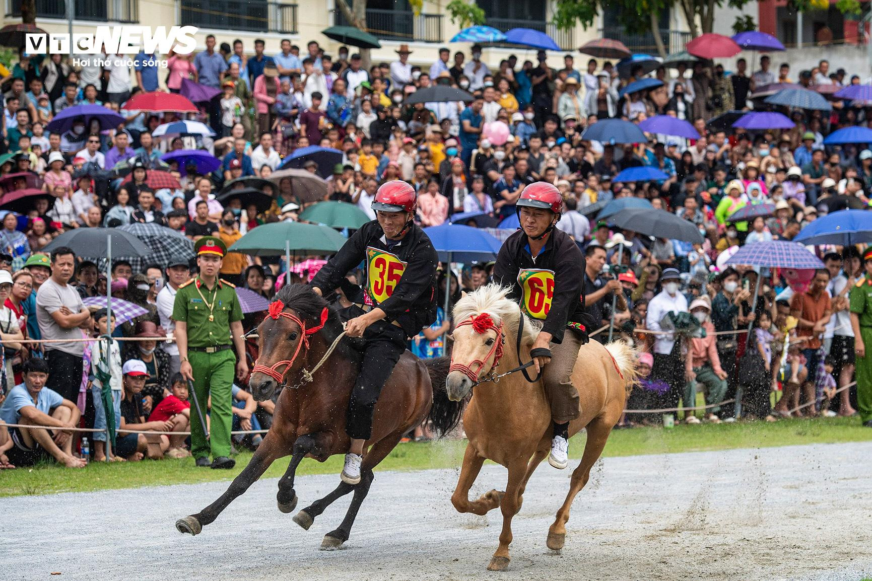 Trai bản đội mũ bảo hiểm, cưỡi chiến mã tranh tài trên cao nguyên trắng - 12