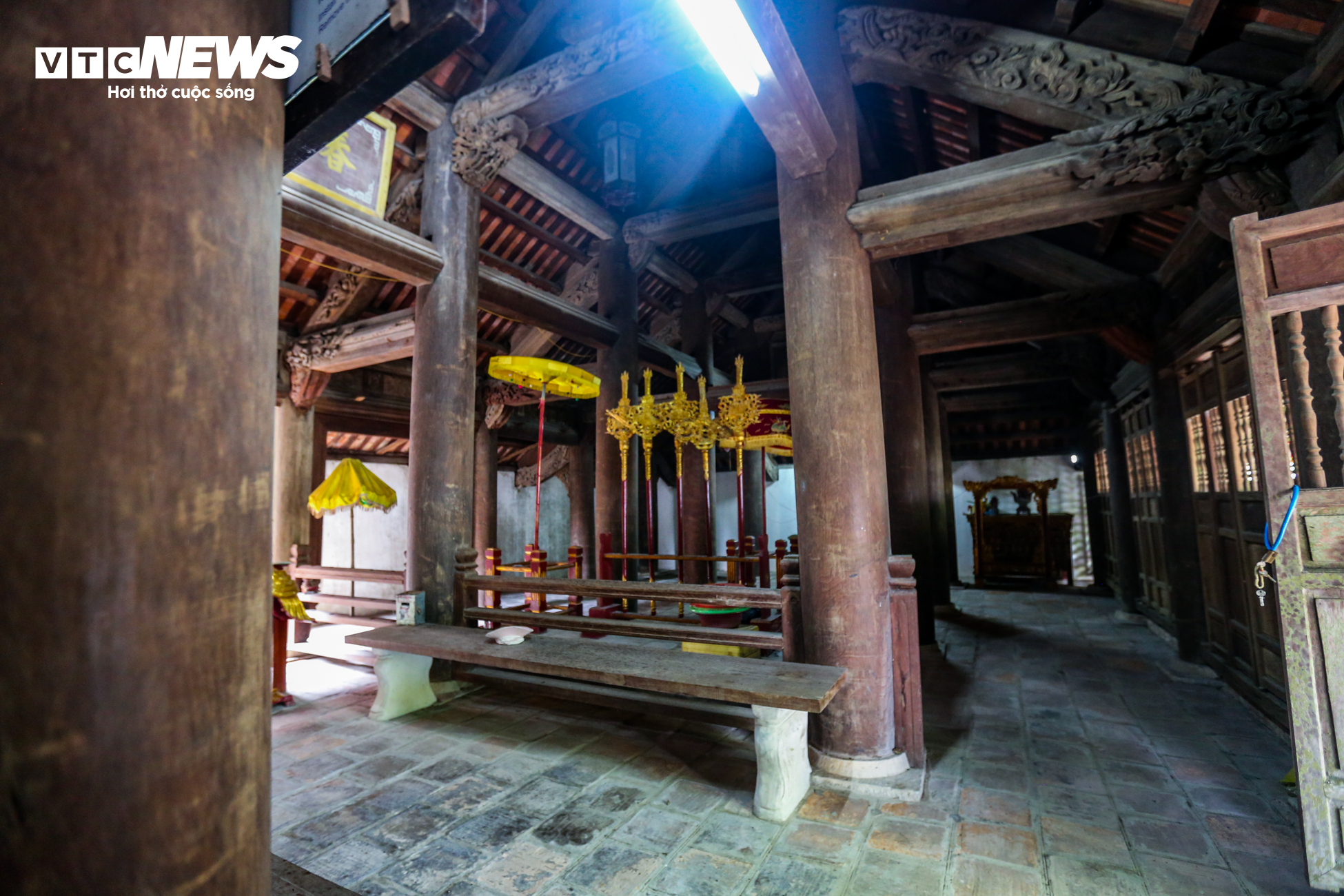 Ngôi đình cổ bậc nhất xứ Nghệ xuống cấp, nguy cơ đổ sập - 5