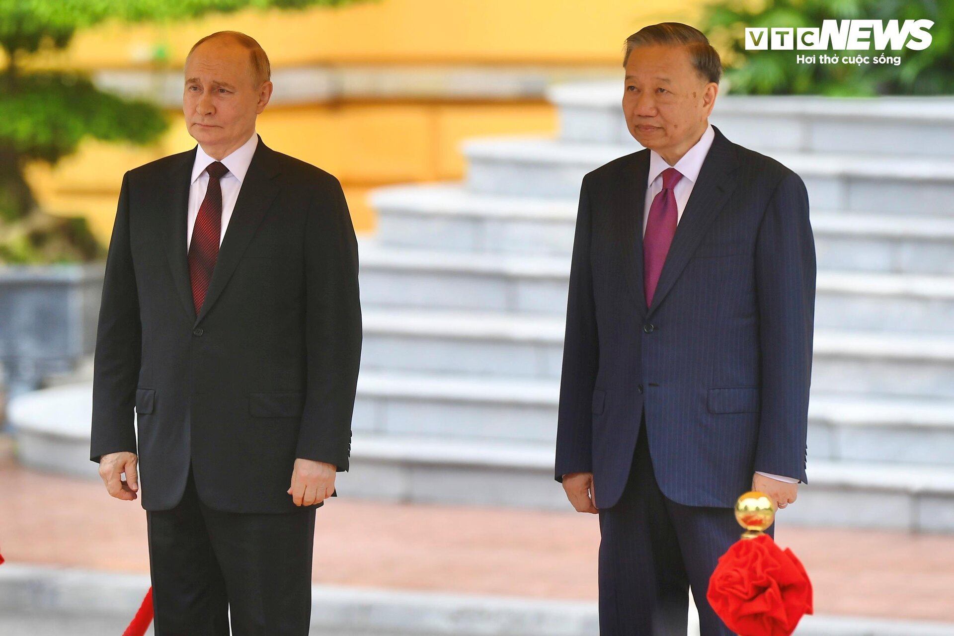 Chủ tịch nước Tô Lâm chủ trì Lễ đón Tổng thống Nga Putin - 2