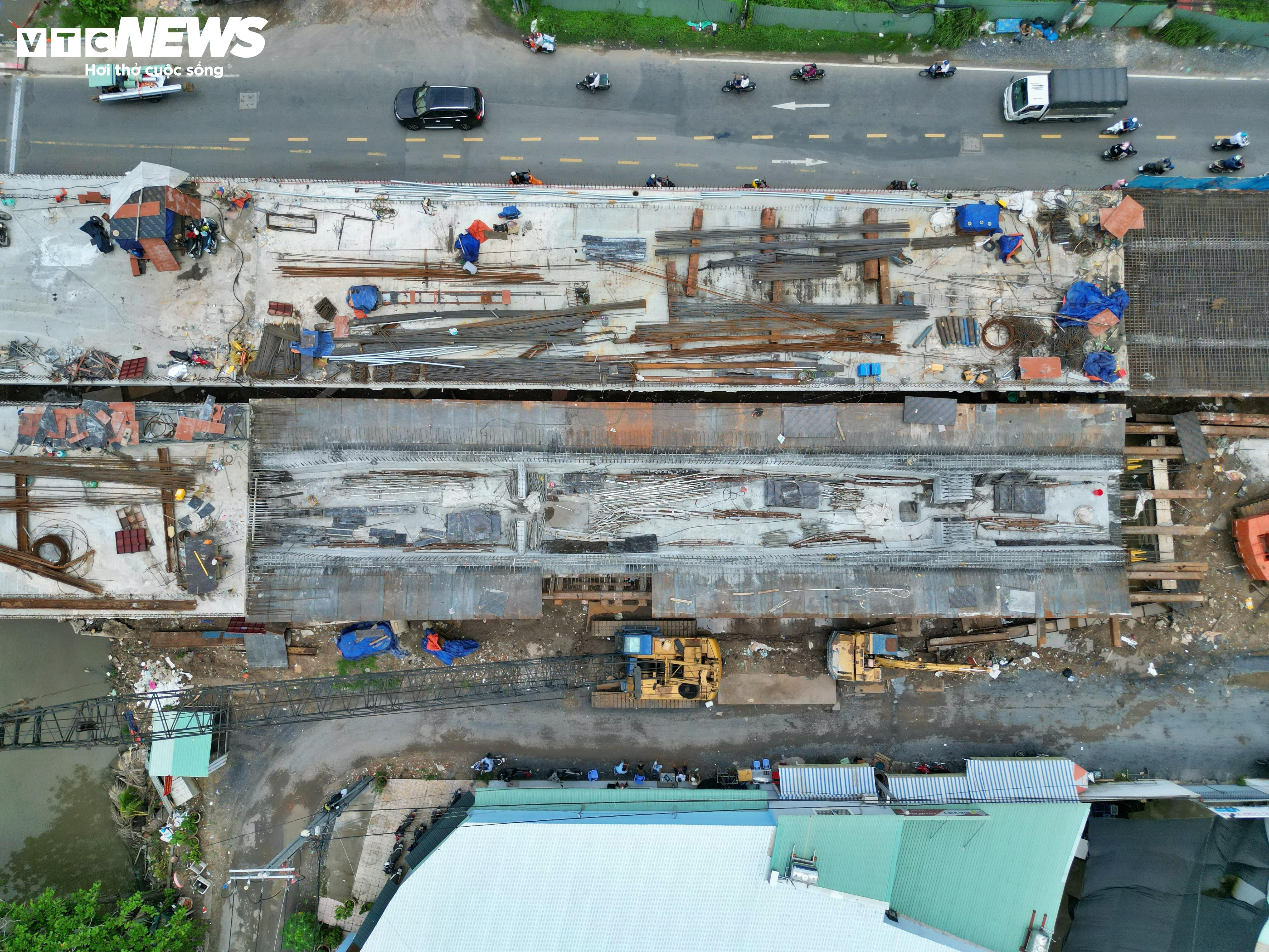 Tăng tốc thi công cầu huyết mạch hơn 900 tỷ đồng phía Đông TP.HCM - 10