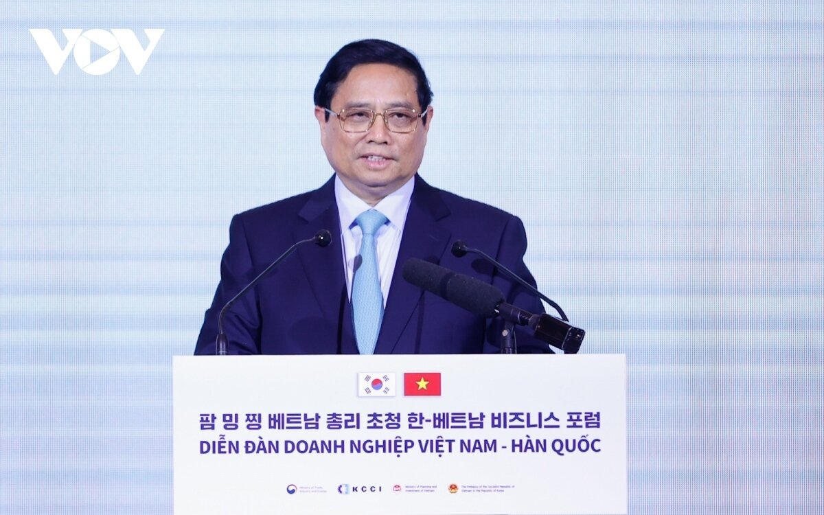 Toàn cảnh chuyến thăm Hàn Quốc của Thủ tướng Phạm Minh Chính và Phu nhân - 10