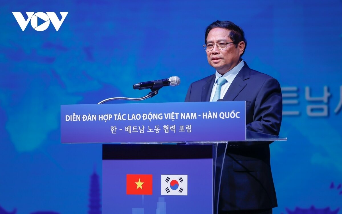Toàn cảnh chuyến thăm Hàn Quốc của Thủ tướng Phạm Minh Chính và Phu nhân - 12