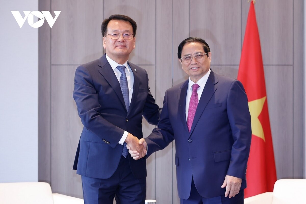 Toàn cảnh chuyến thăm Hàn Quốc của Thủ tướng Phạm Minh Chính và Phu nhân - 15