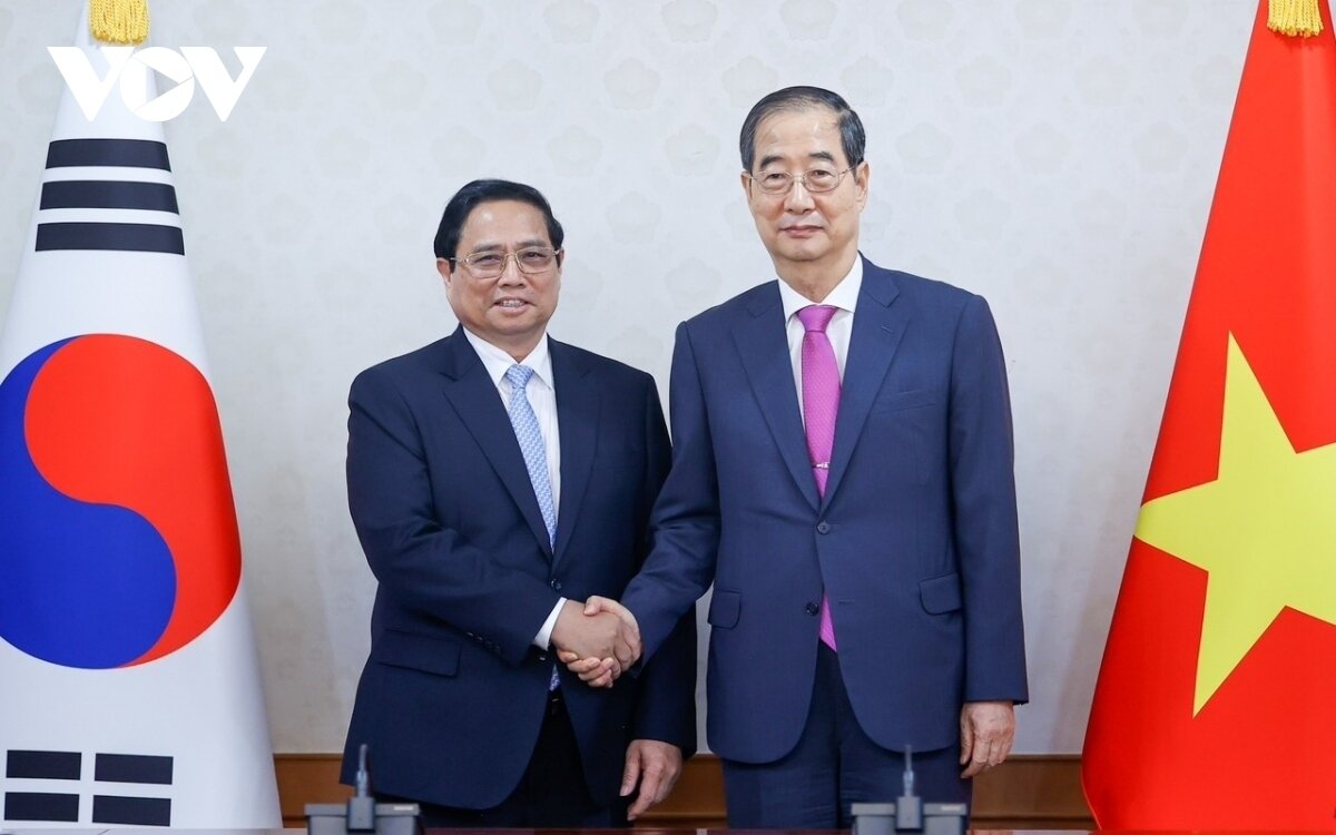 Toàn cảnh chuyến thăm Hàn Quốc của Thủ tướng Phạm Minh Chính và Phu nhân - 3