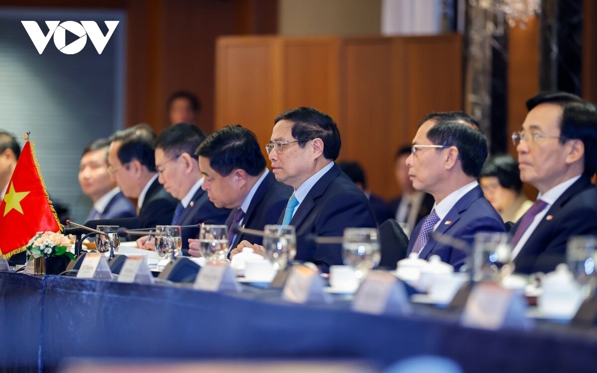 Toàn cảnh chuyến thăm Hàn Quốc của Thủ tướng Phạm Minh Chính và Phu nhân - 9