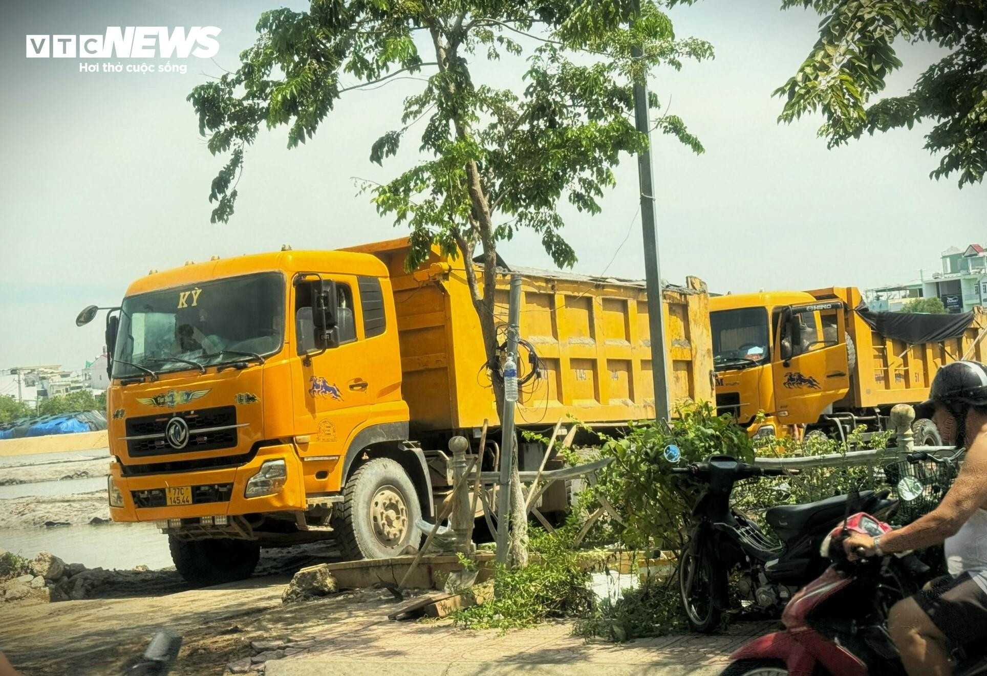 Đổ thải trái phép, doanh nghiệp tại Bình Định không bị xử phạt còn được hỗ trợ - 2