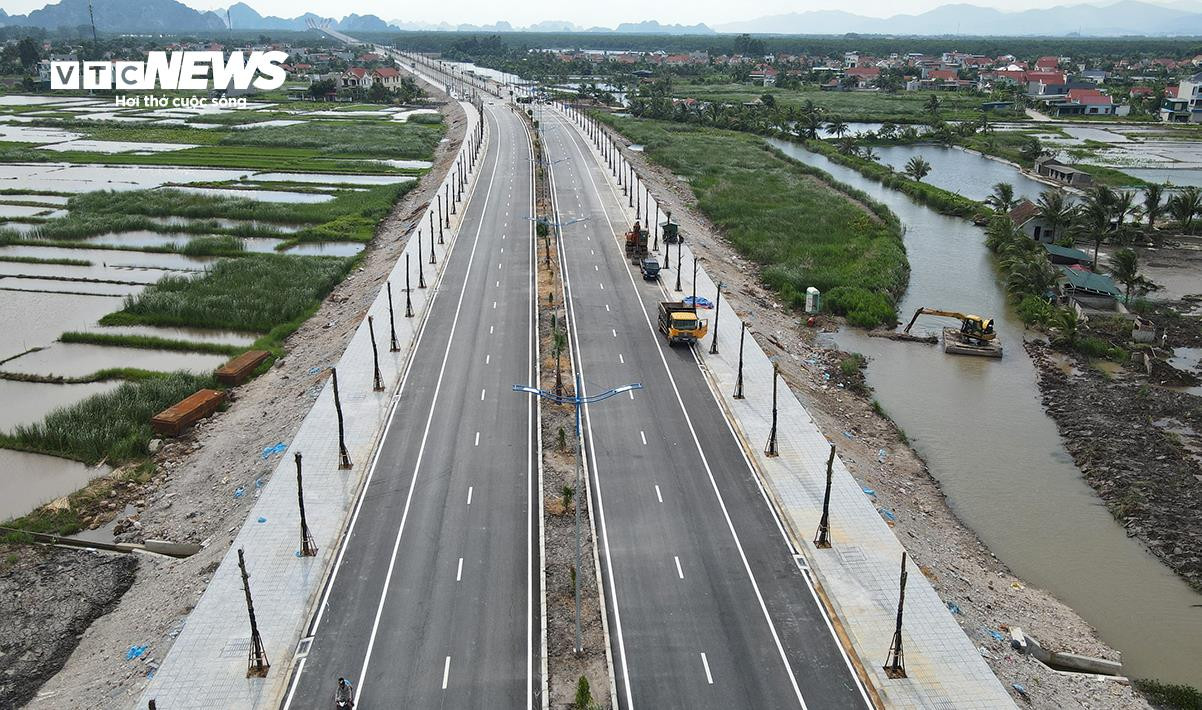 Hình hài cầu Bến Rừng nối Hải Phòng - Quảng Ninh trước ngày thông xe - 9