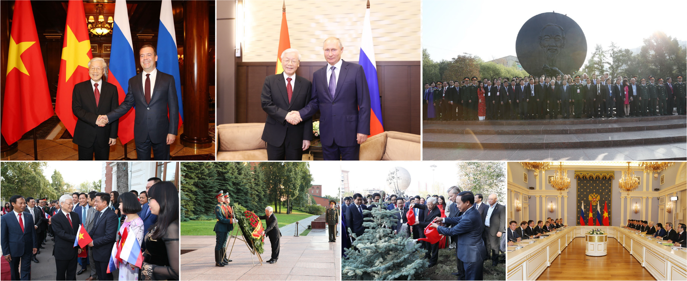 Đoàn Liên bang Nga dự Lễ viếng Tổng Bí thư Nguyễn Phú Trọng - 3