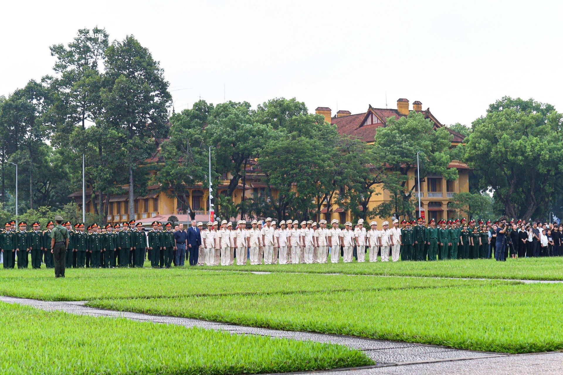 Lễ thượng cờ rủ Quốc tang Tổng Bí thư Nguyễn Phú Trọng - 2
