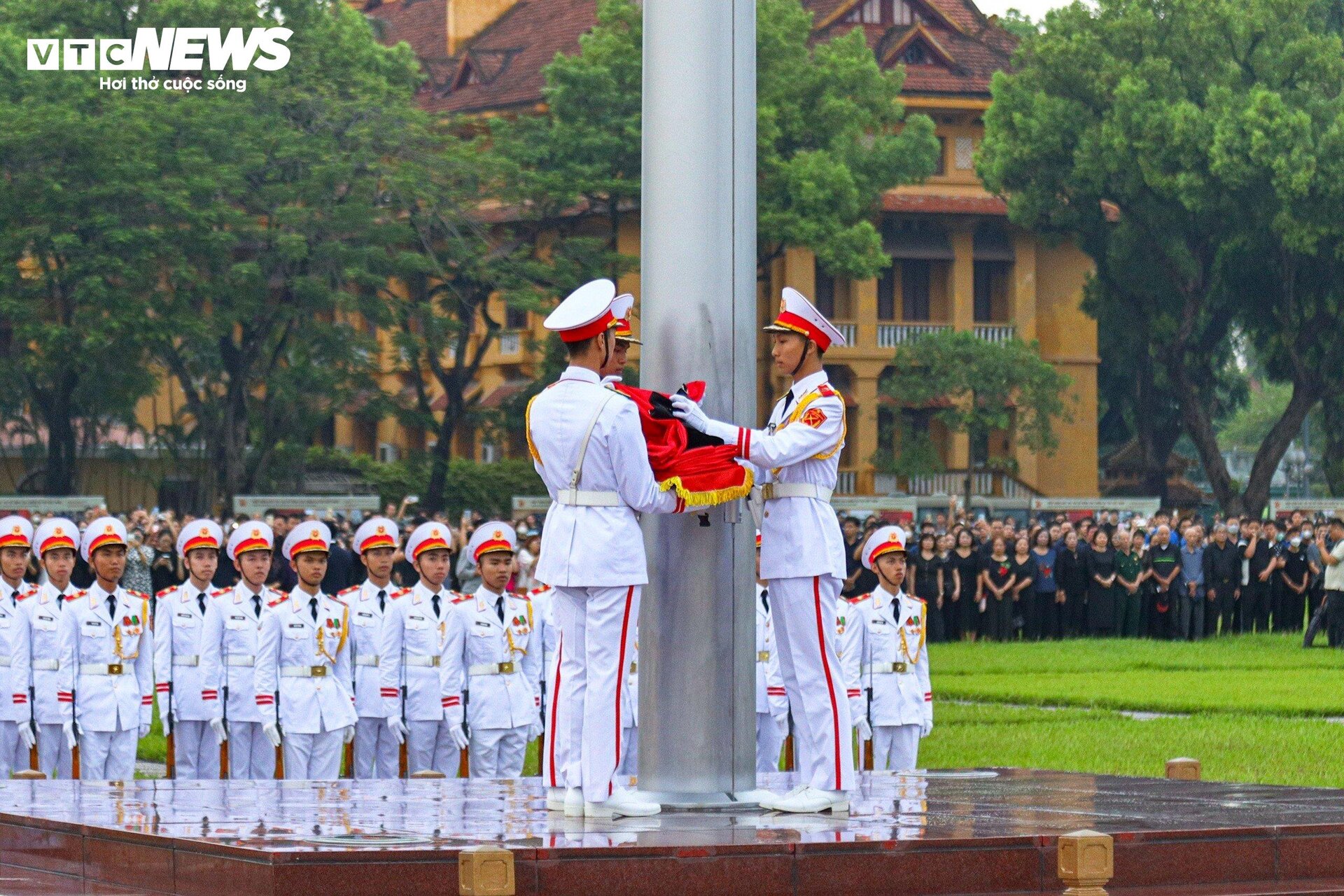 Lễ thượng cờ rủ Quốc tang Tổng Bí thư Nguyễn Phú Trọng - 7