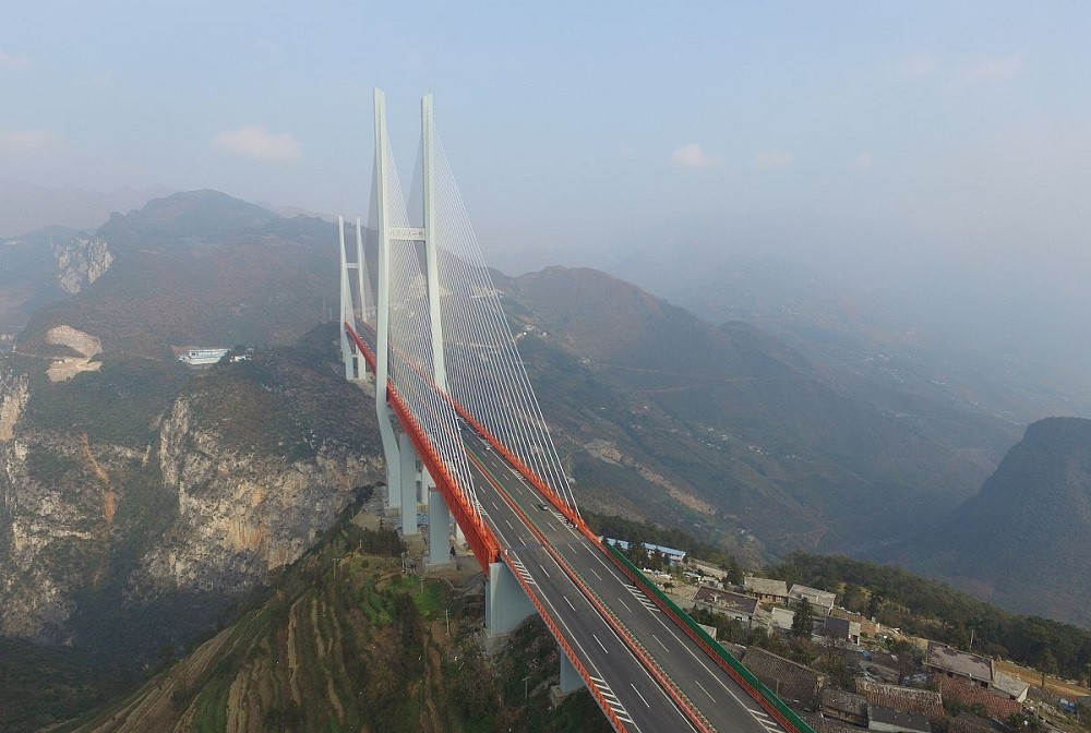 Cây cầu cao nhất thế giới ở Trung Quốc, chỉ tốn 3.500 tỷ và 3 năm xây dựng - 6