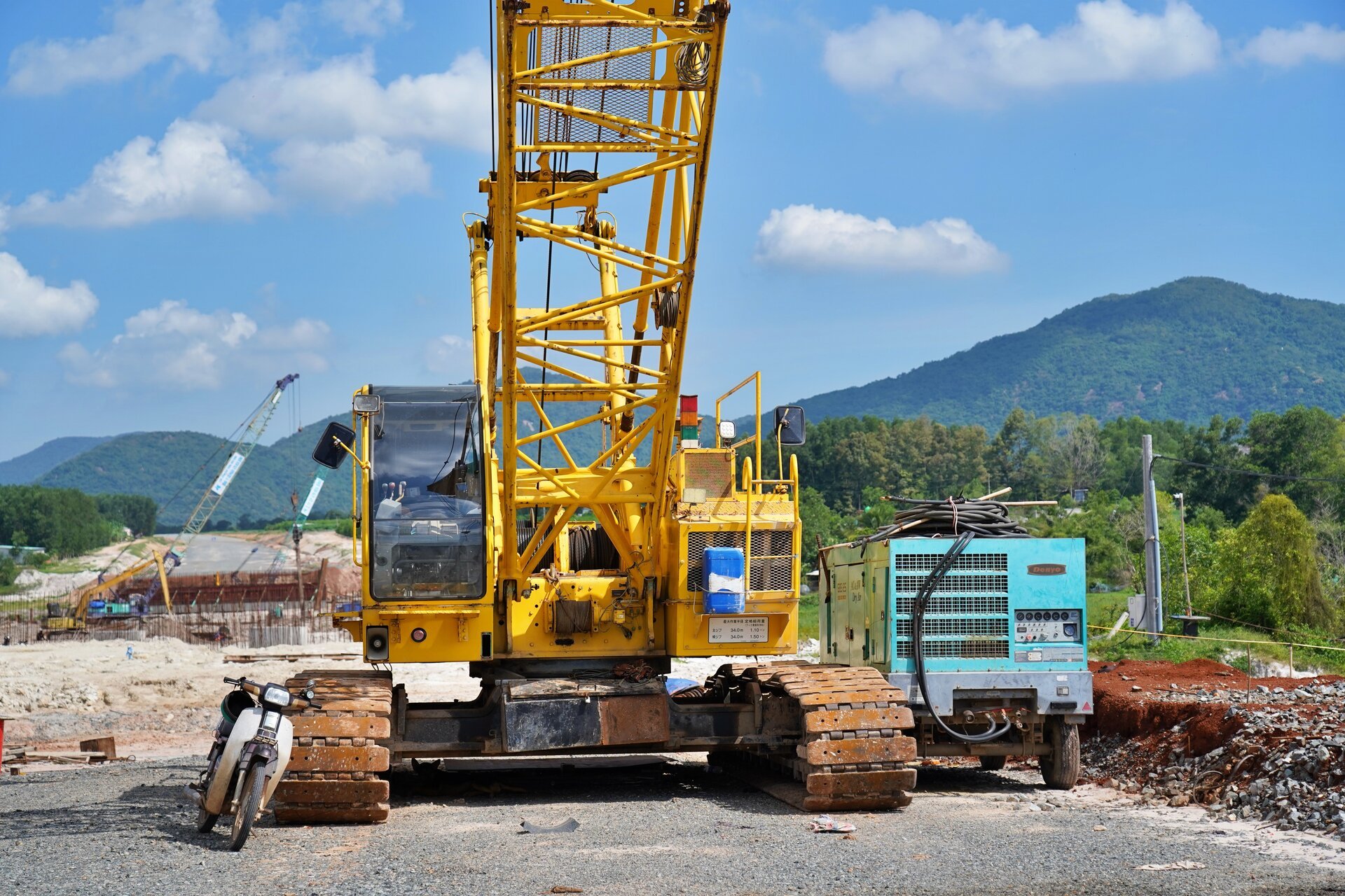 Cảnh đối lập trên công trường dự án cao tốc nghìn tỷ Biên Hòa - Vũng Tàu  - 5