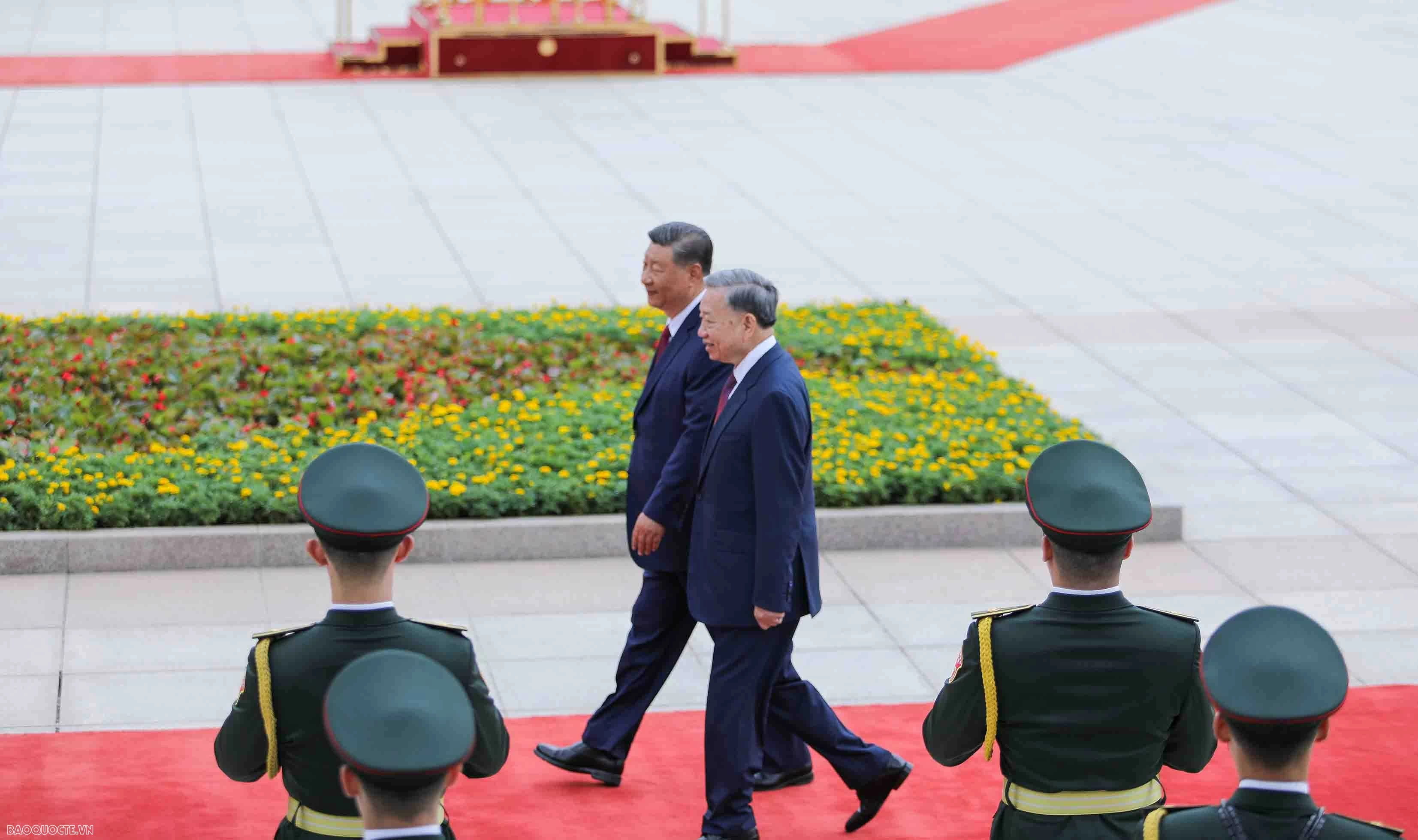 Trung Quốc bắn đại bác trong lễ đón chính thức Tổng Bí thư, Chủ tịch nước Tô Lâm - 11