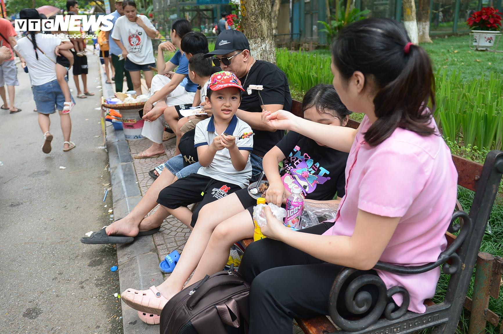 Người dân các tỉnh đổ về tham quan, vườn thú Thủ đô chật cứng người - 11