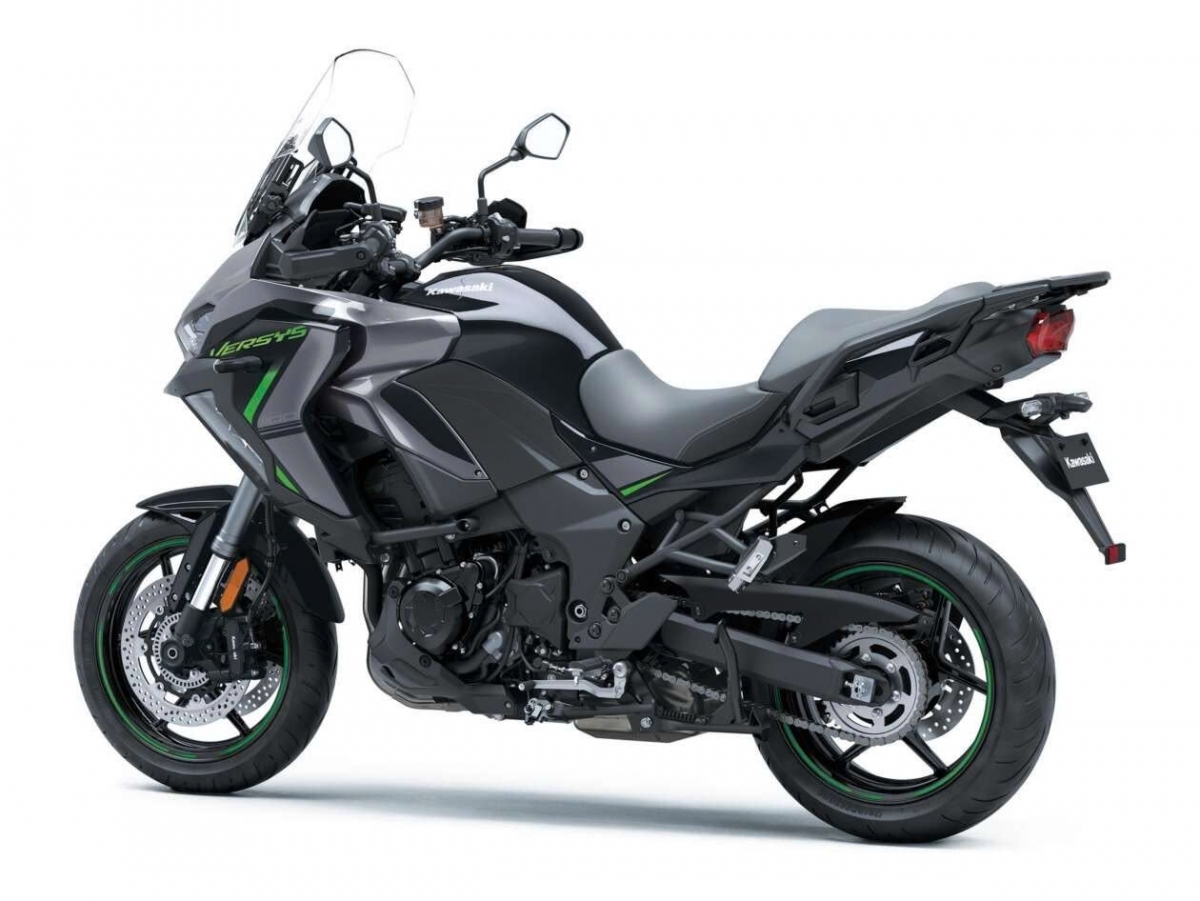 Lộ diện xe mô tô địa hình phiêu lưu Kawasaki Versys 1100 2025 - 4