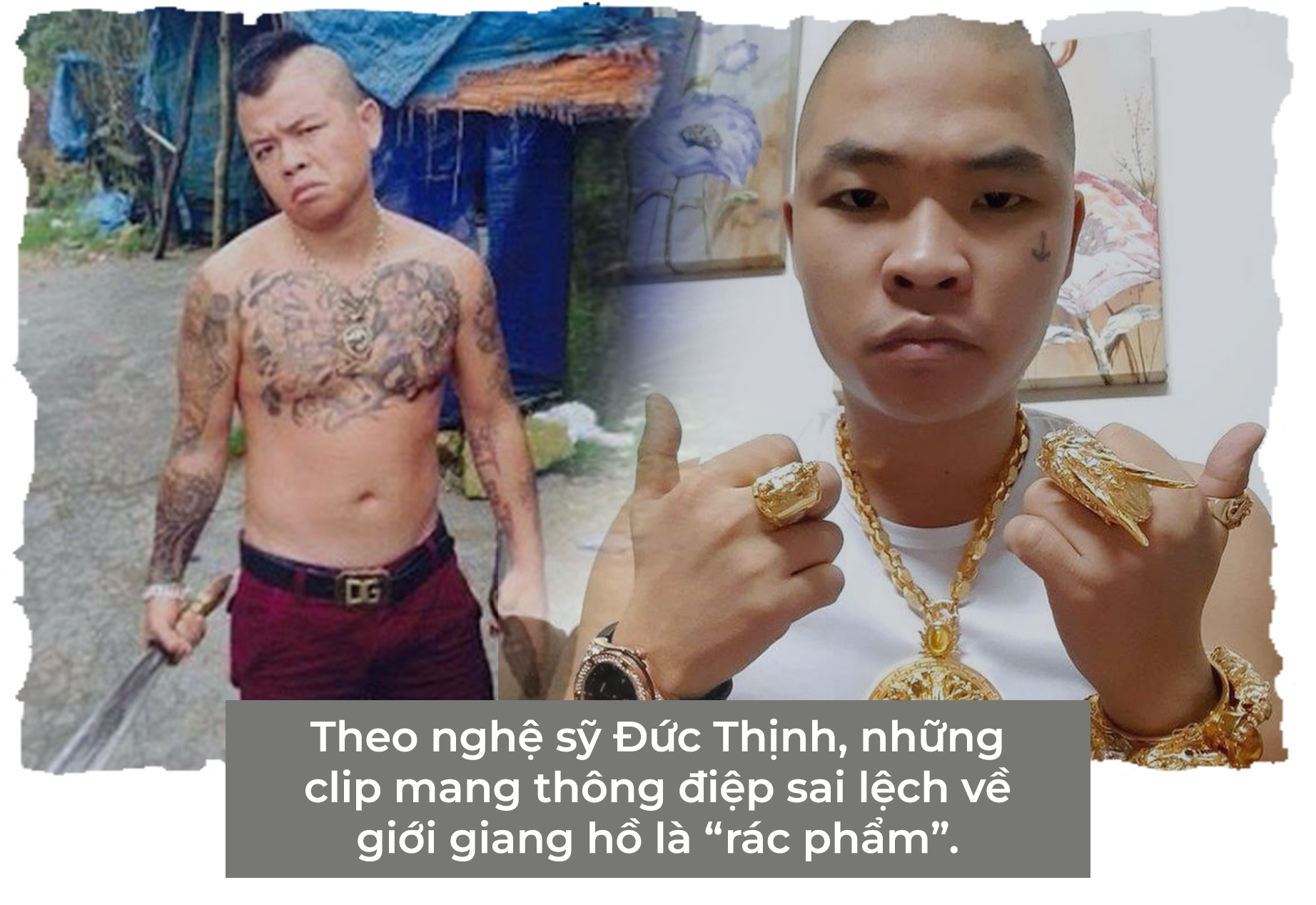 Đa số những clip về cuộc sống giang hồ, xã hội đen trên mạng đều là 'rác phẩm' - 1