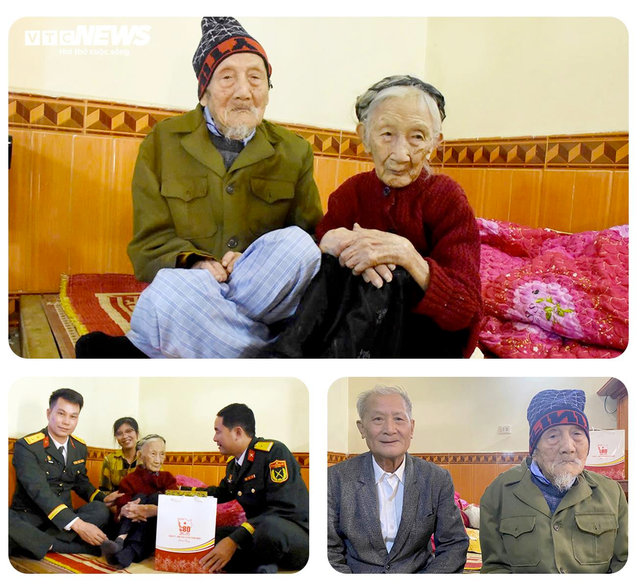 Cặp vợ chồng sống thọ trên 110 tuổi, thích nghe hát chèo mỗi ngày - 3