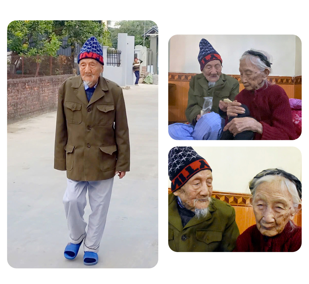 Cặp vợ chồng sống thọ trên 110 tuổi, thích nghe hát chèo mỗi ngày - 5