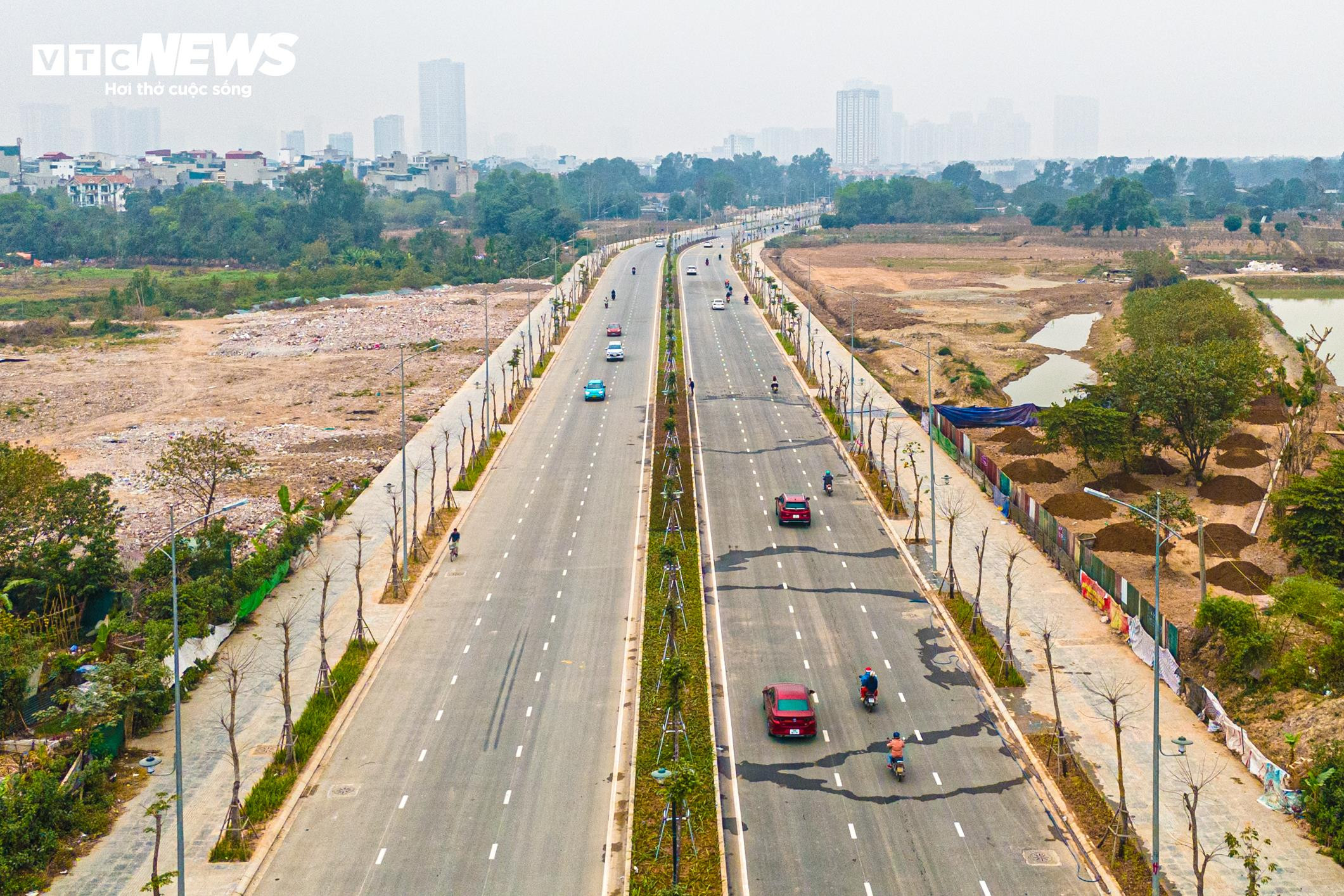 Hà Nội thông xe tuyến đường gần 750 tỷ đồng phục vụ người dân dịp Tết - 2