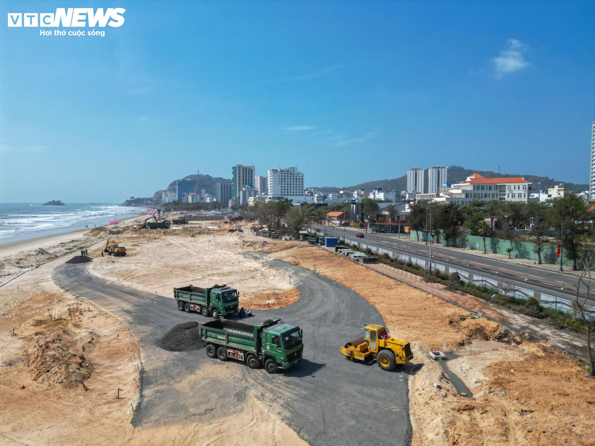 Thi công dự án nghìn tỷ chỉnh trang bãi biển đẹp nhất Vũng Tàu - 9